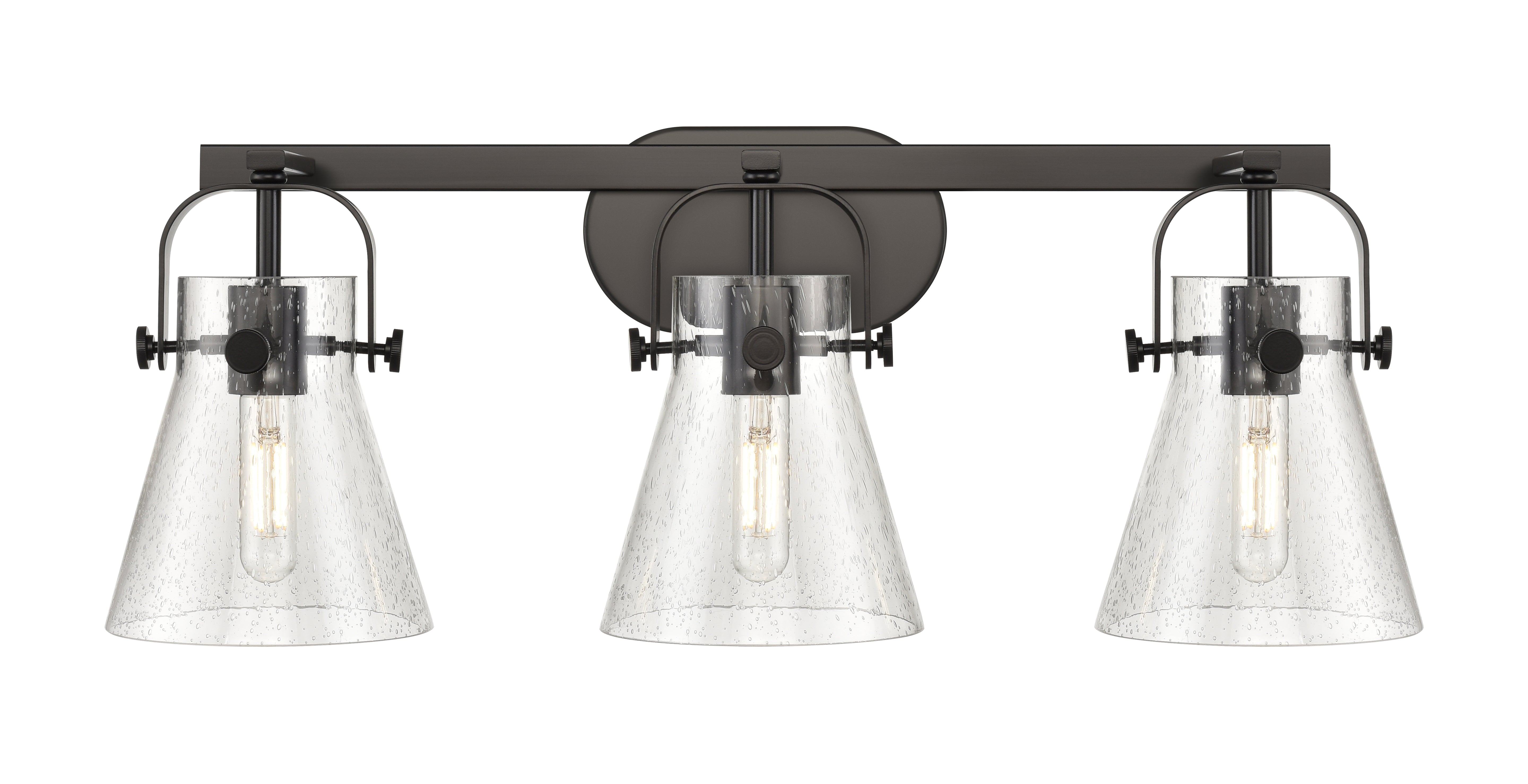 Downtown Urban Bath Vanity Steel Brass Light