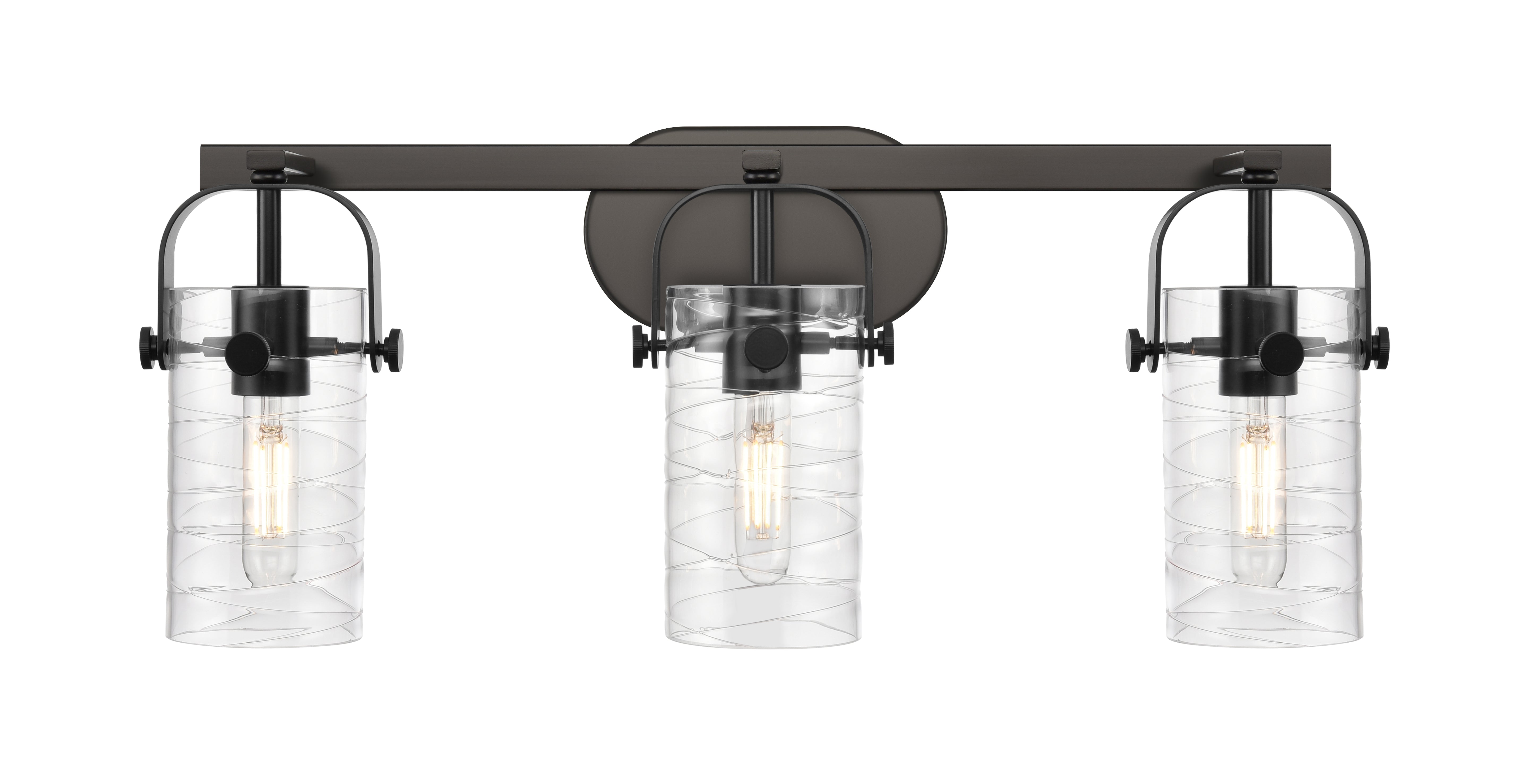 Downtown Urban Bath Vanity Glass Brass