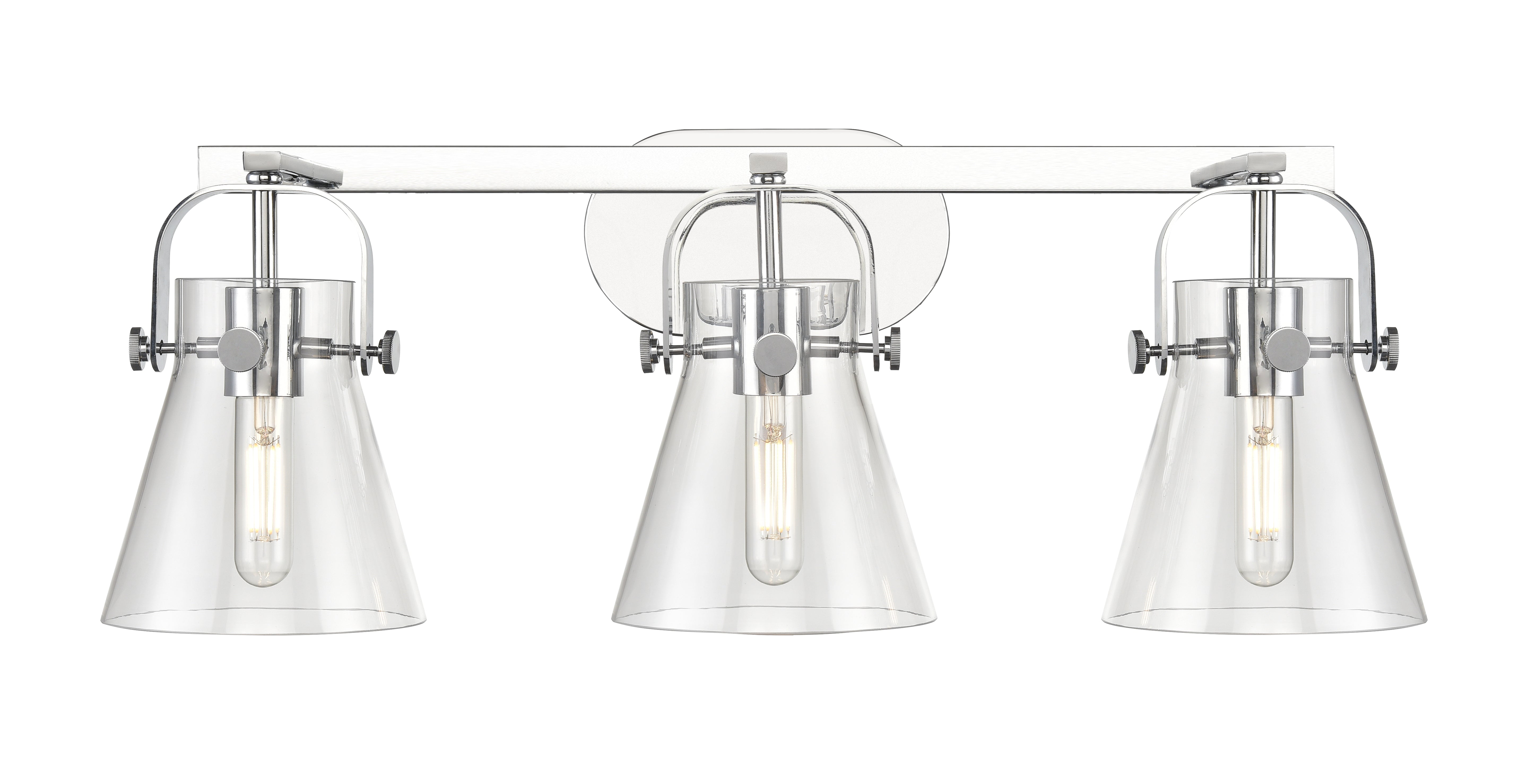 Downtown Urban Bath Vanity Steel Brass Light