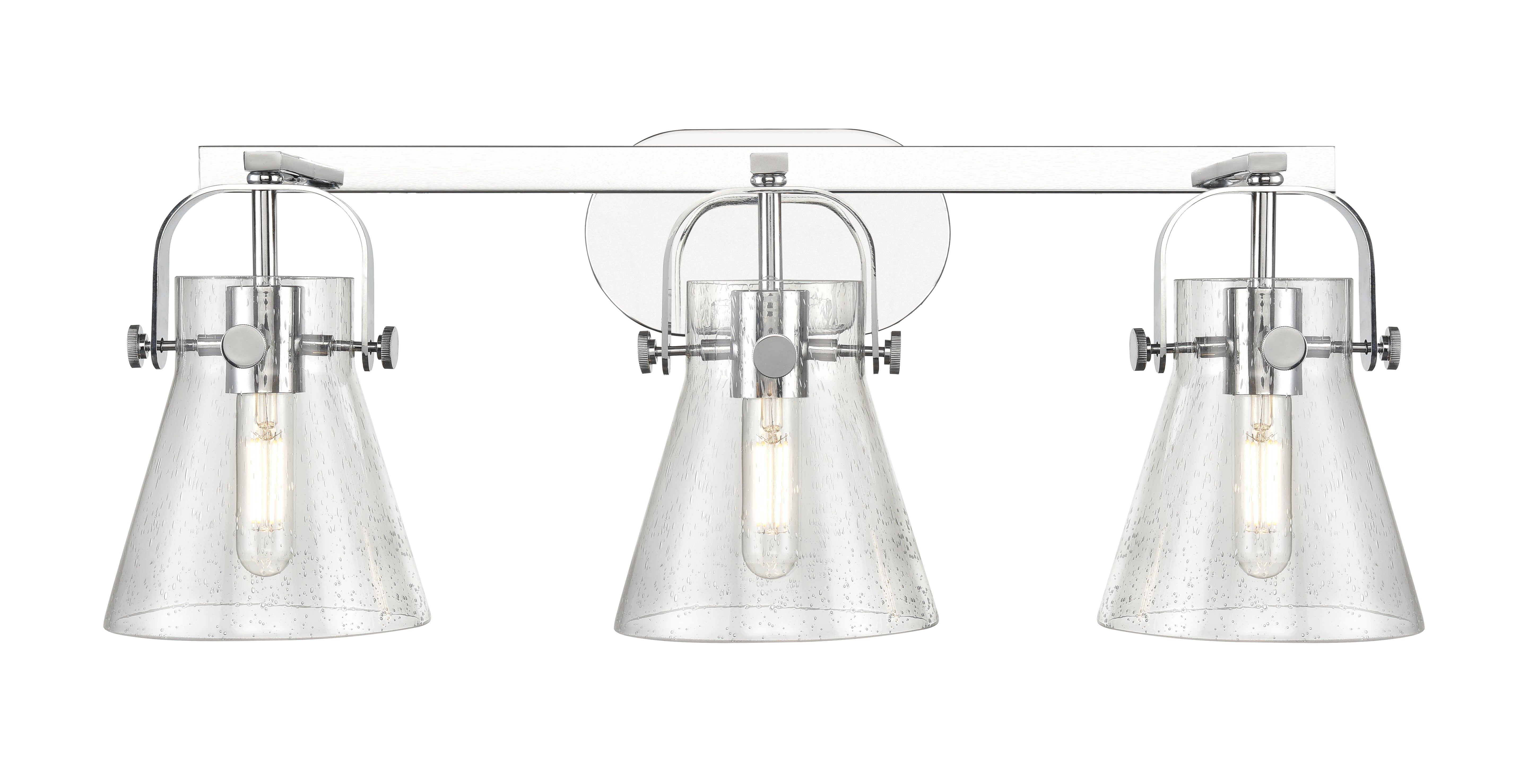 Downtown Urban Bath Vanity Steel Brass Light
