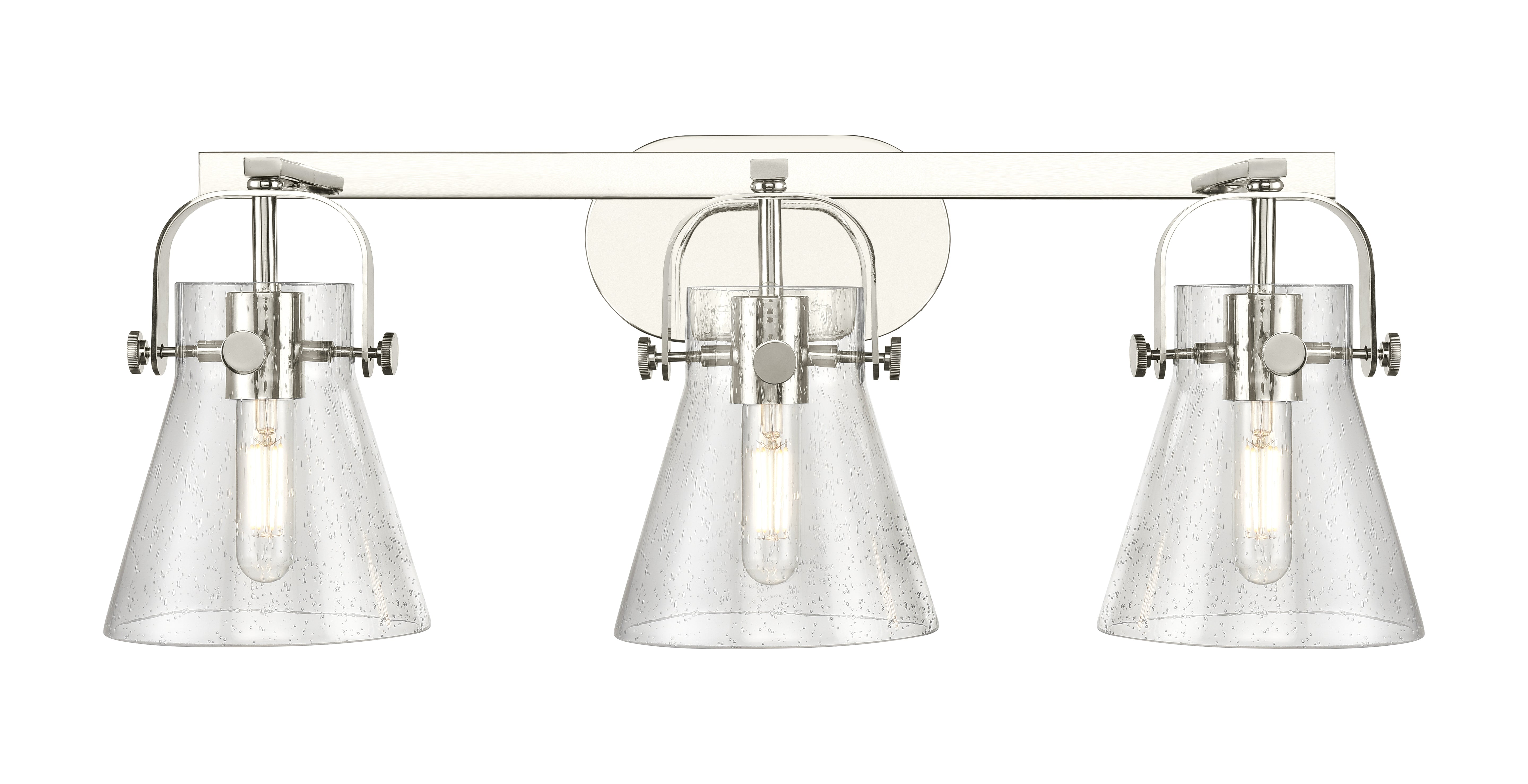 Downtown Urban Bath Vanity Steel Brass Light