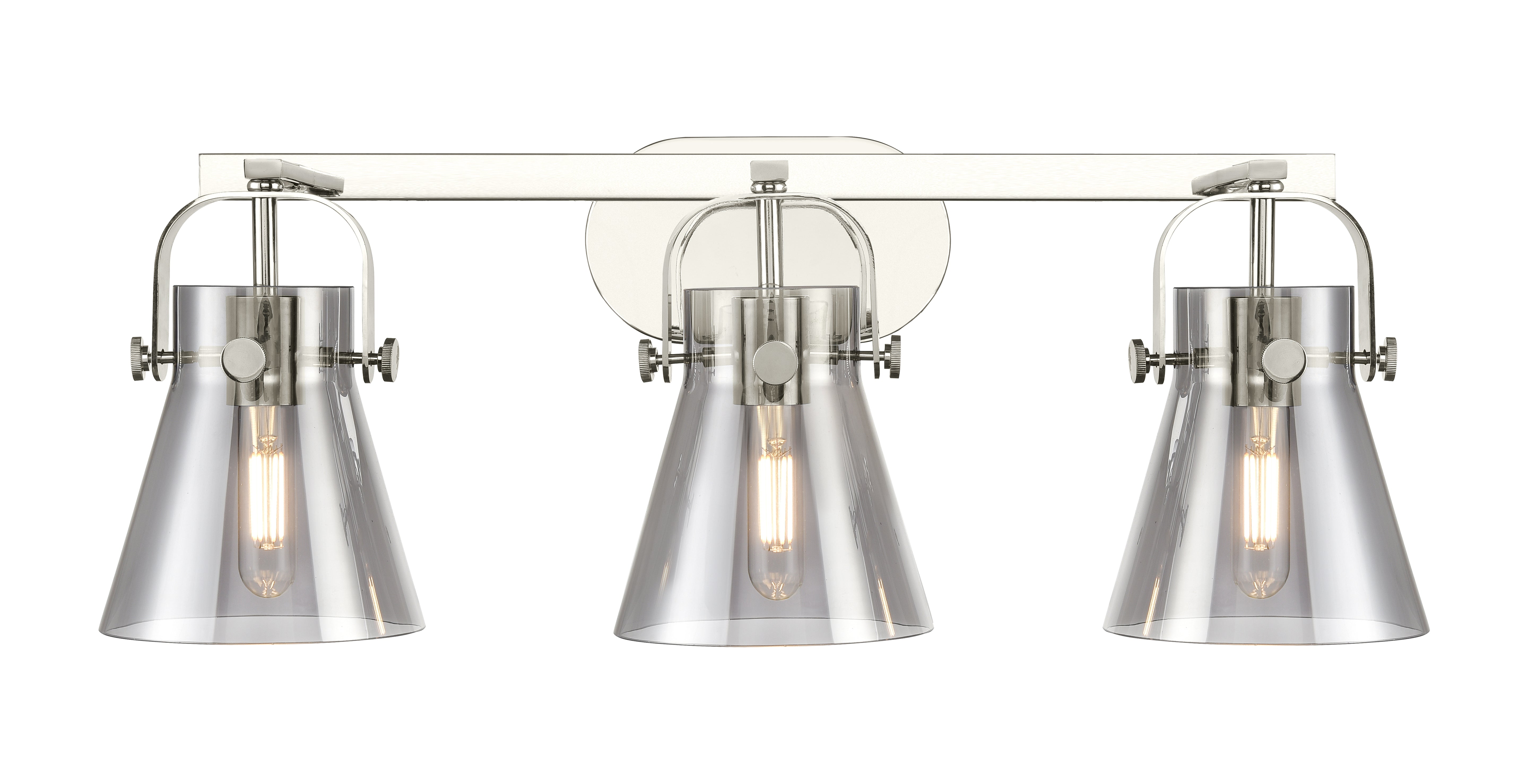 Downtown Urban Bath Vanity Steel Brass Light