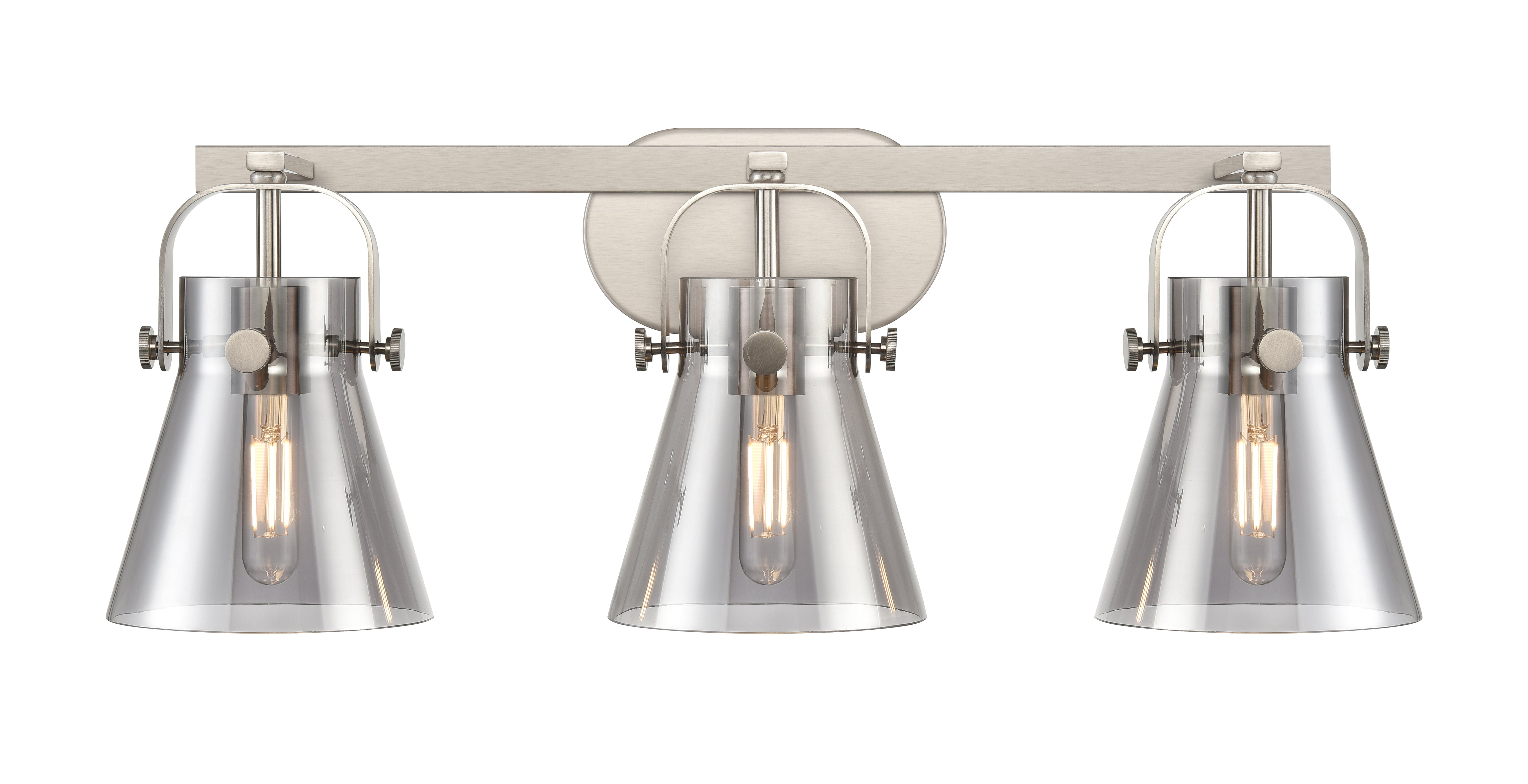 Downtown Urban Bath Vanity Steel Brass Light