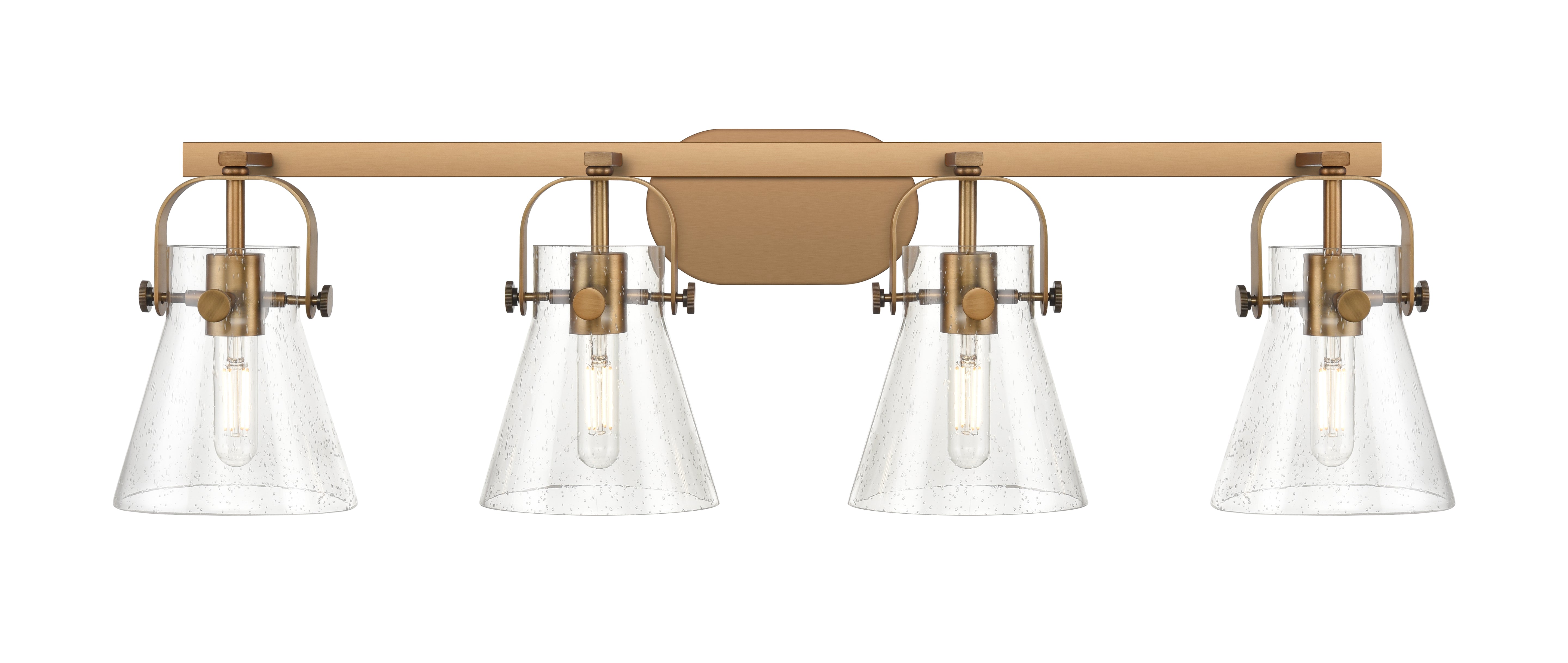 Downtown Urban Bath Vanity Light Steel Glass