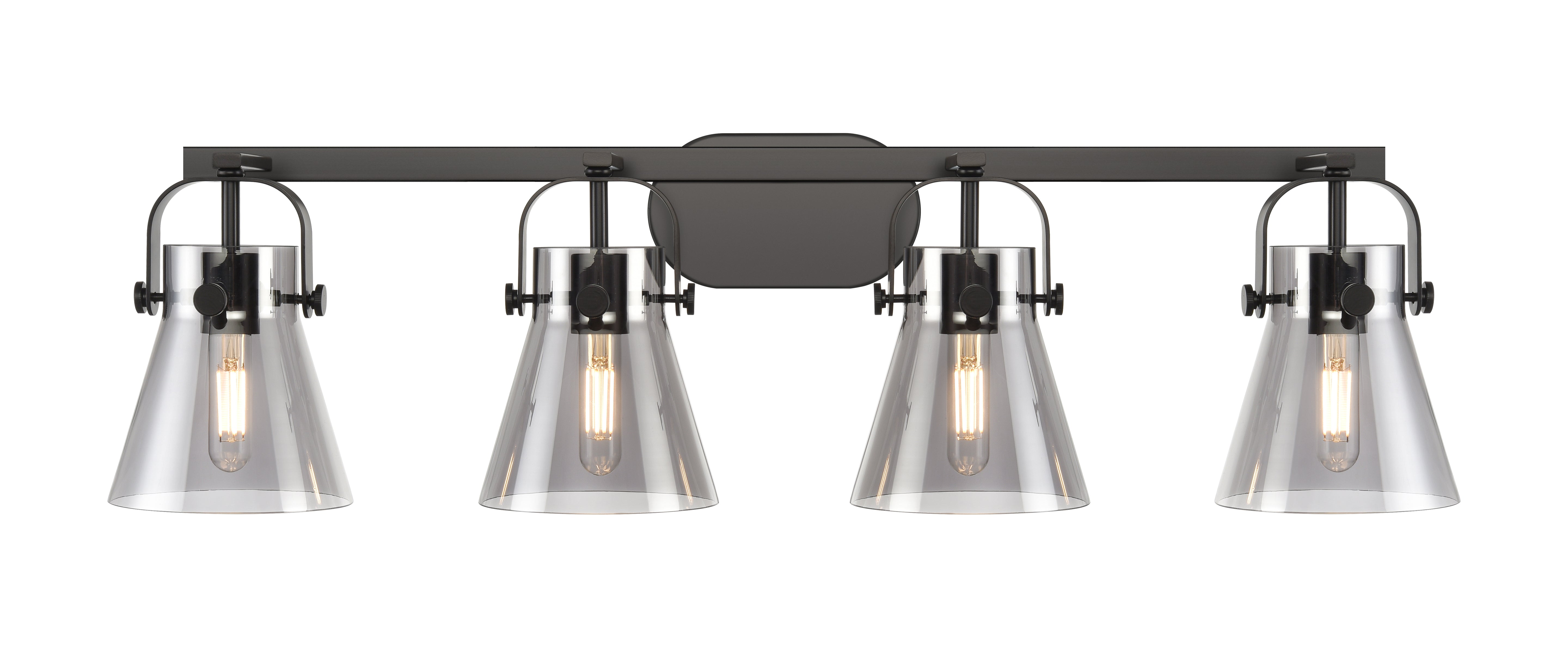 Downtown Urban Bath Vanity Light Steel Glass
