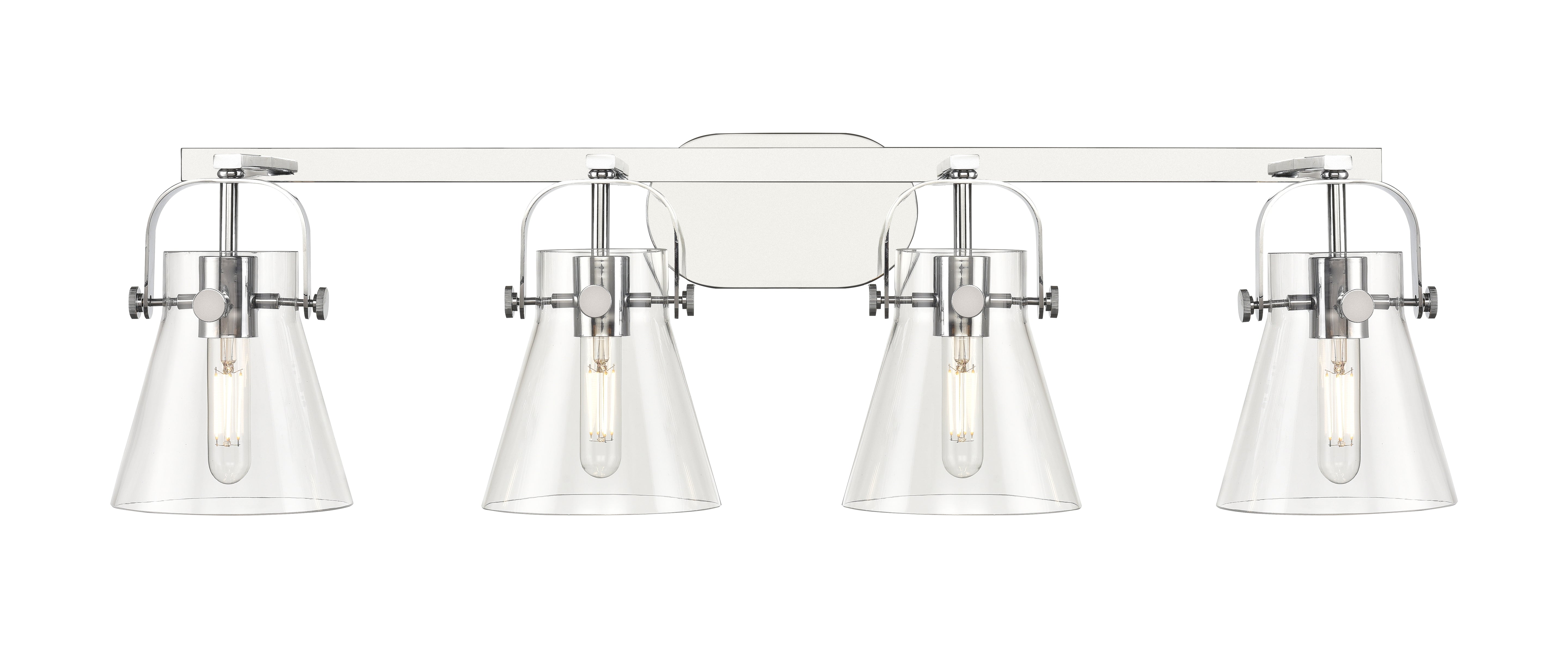 Downtown Urban Bath Vanity Light Steel Glass