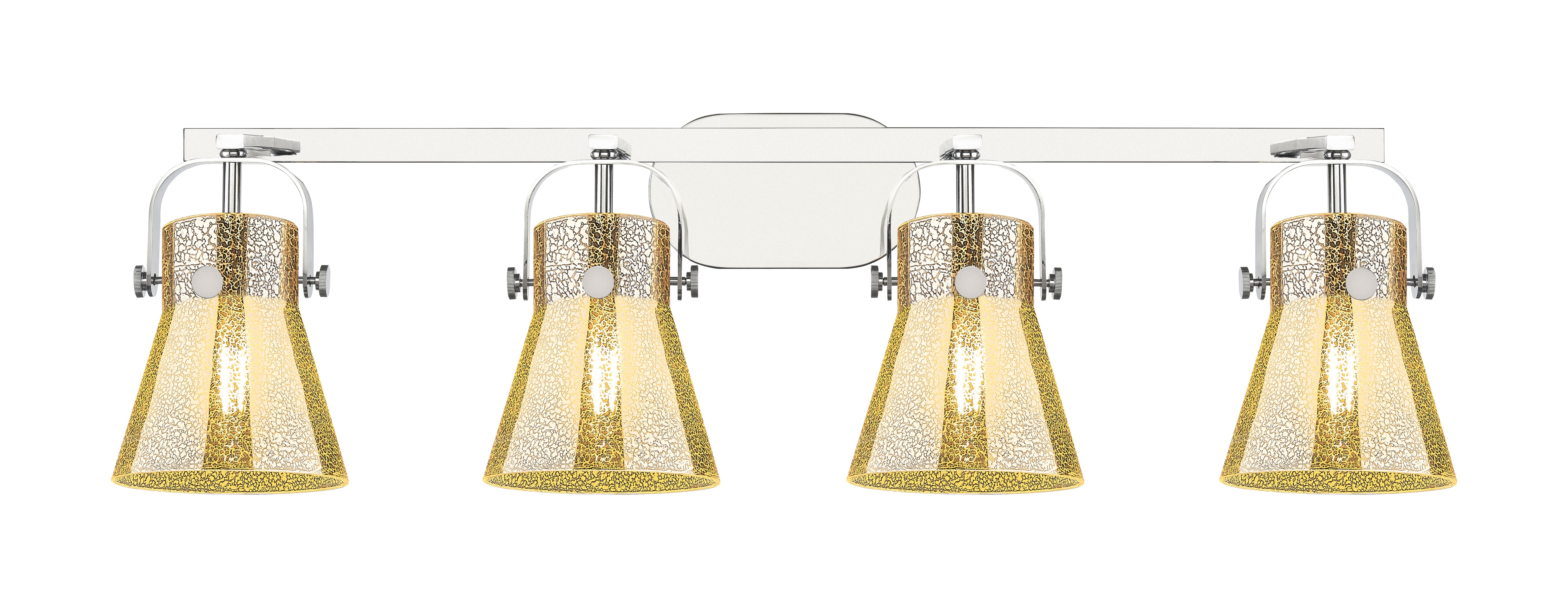 Downtown Urban Bath Vanity Light Steel Glass