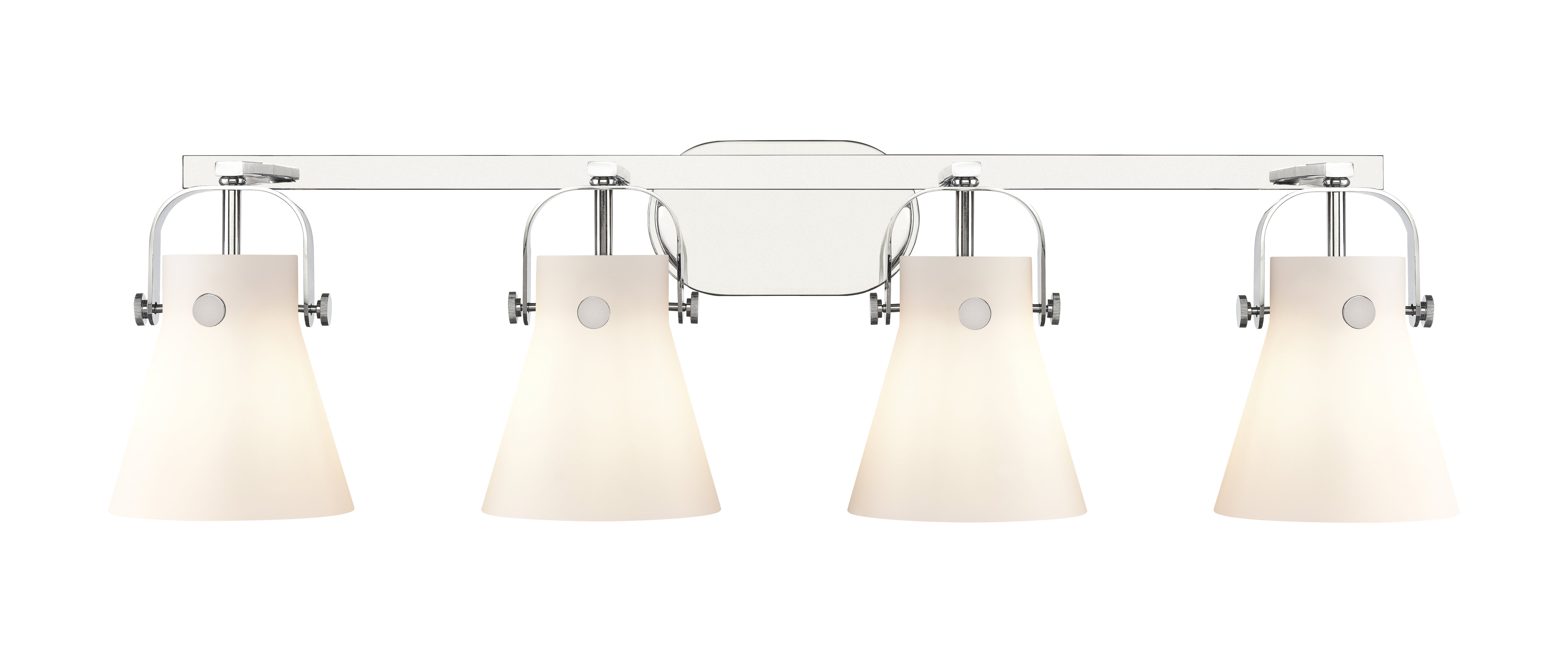 Downtown Urban Bath Vanity Light Steel Glass