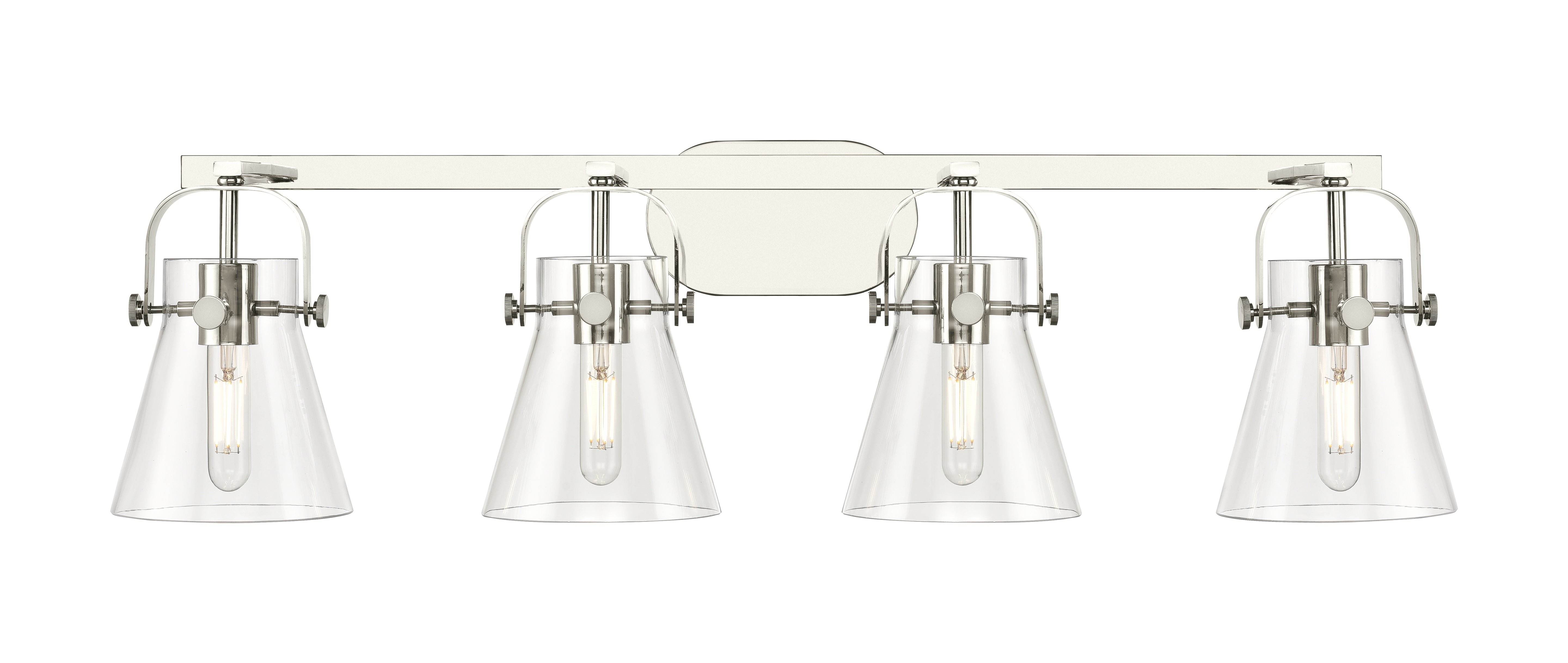 Downtown Urban Bath Vanity Light Steel Glass