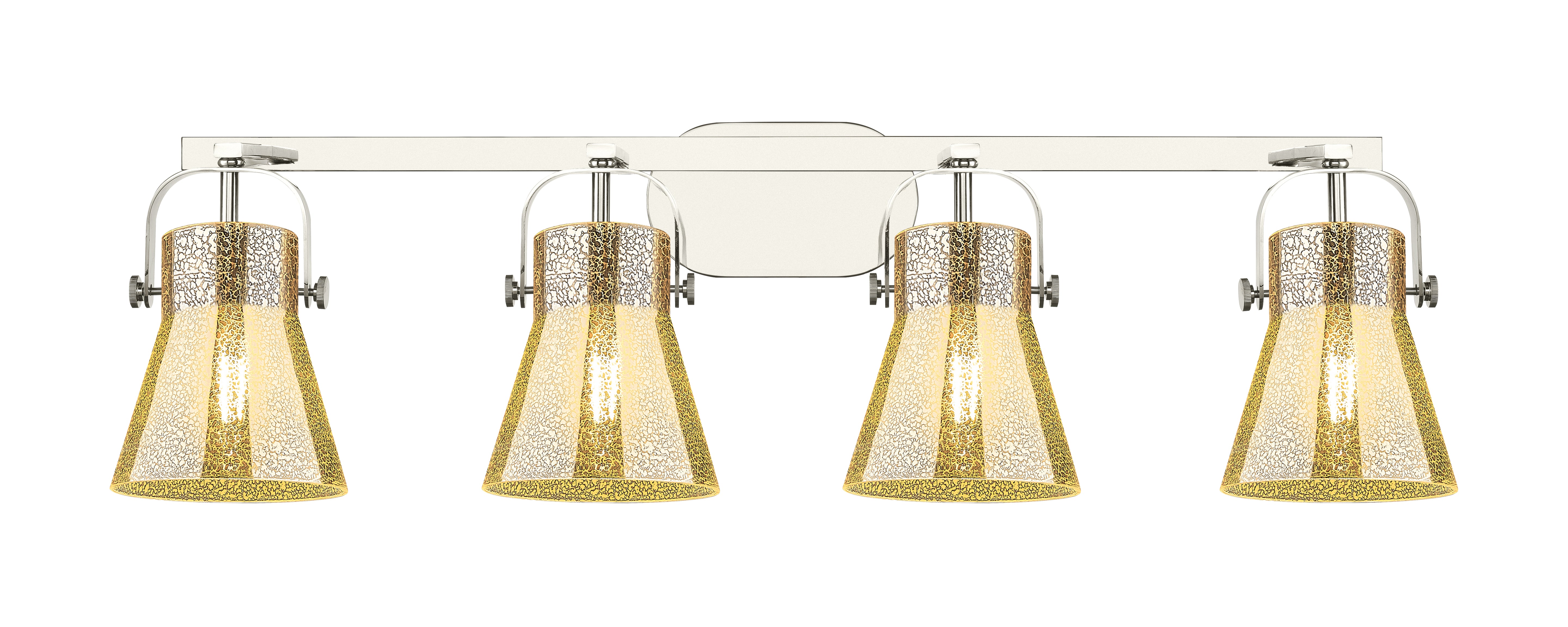 Downtown Urban Bath Vanity Light Steel Glass