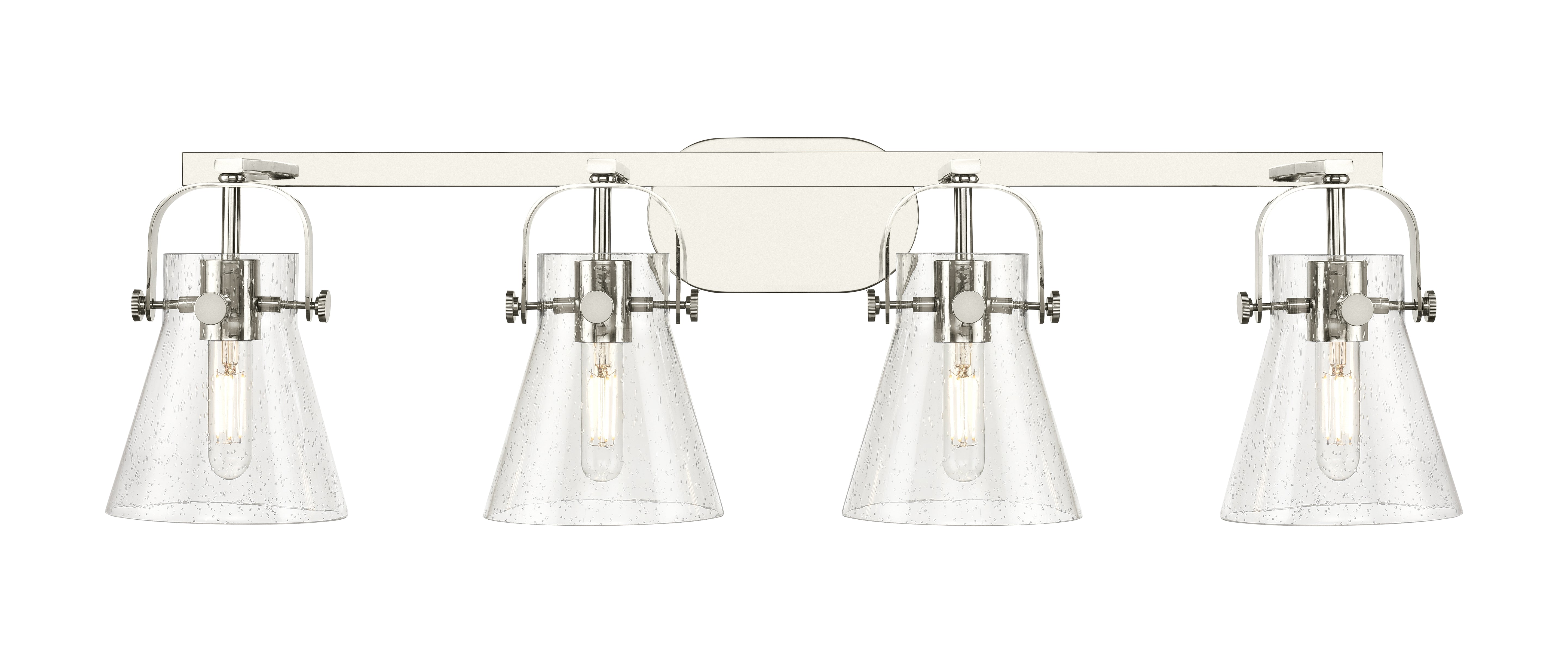 Downtown Urban Bath Vanity Light Steel Glass