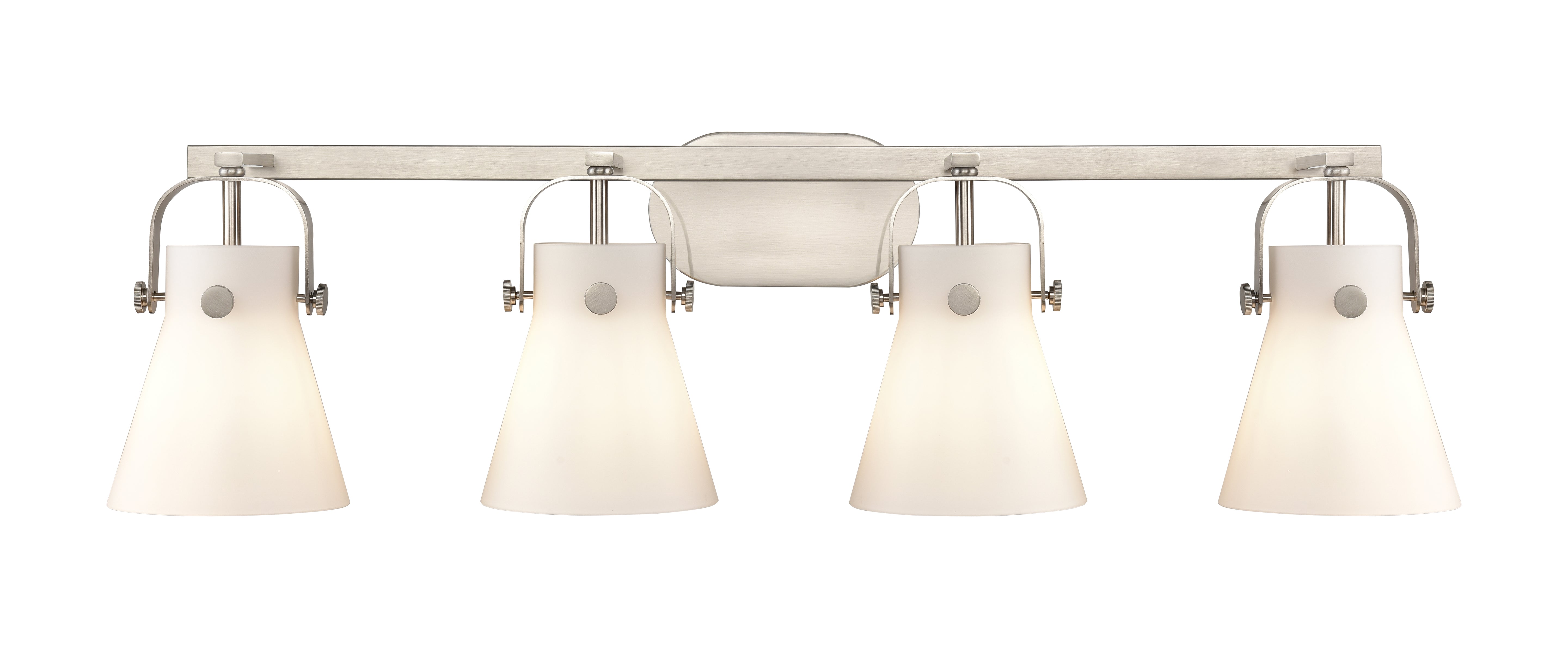Downtown Urban Bath Vanity Light Steel Glass