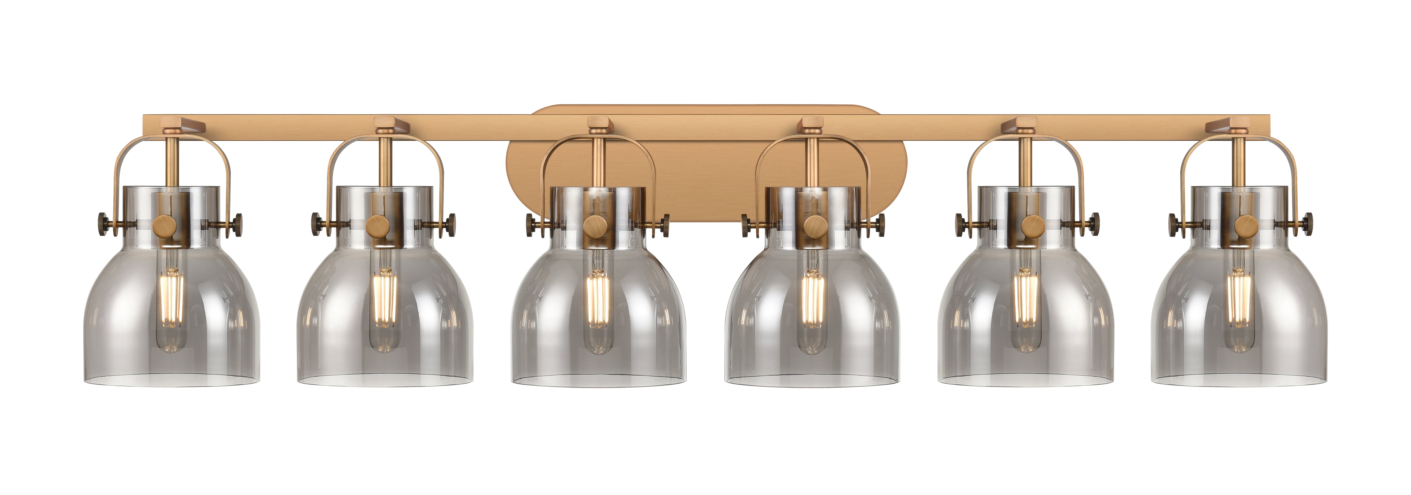 Downtown Urban Bath Vanity Light Cast Brass