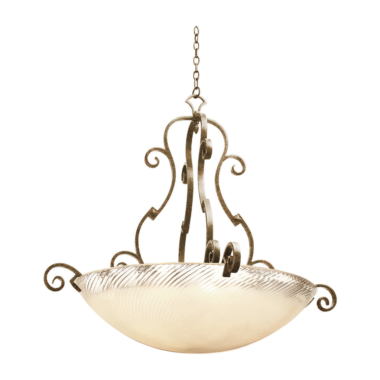 41'' Ibiza 6 Light Antique Copper Pendant