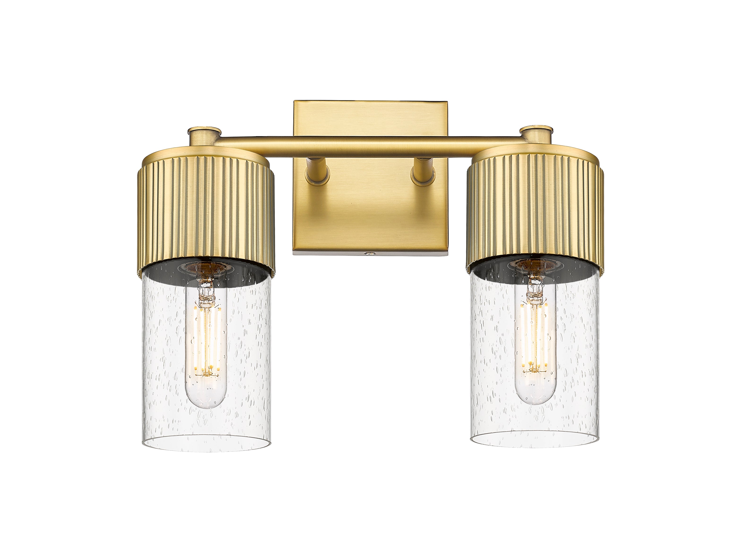 Downtown Urban Bath Vanity Light Cast Brass
