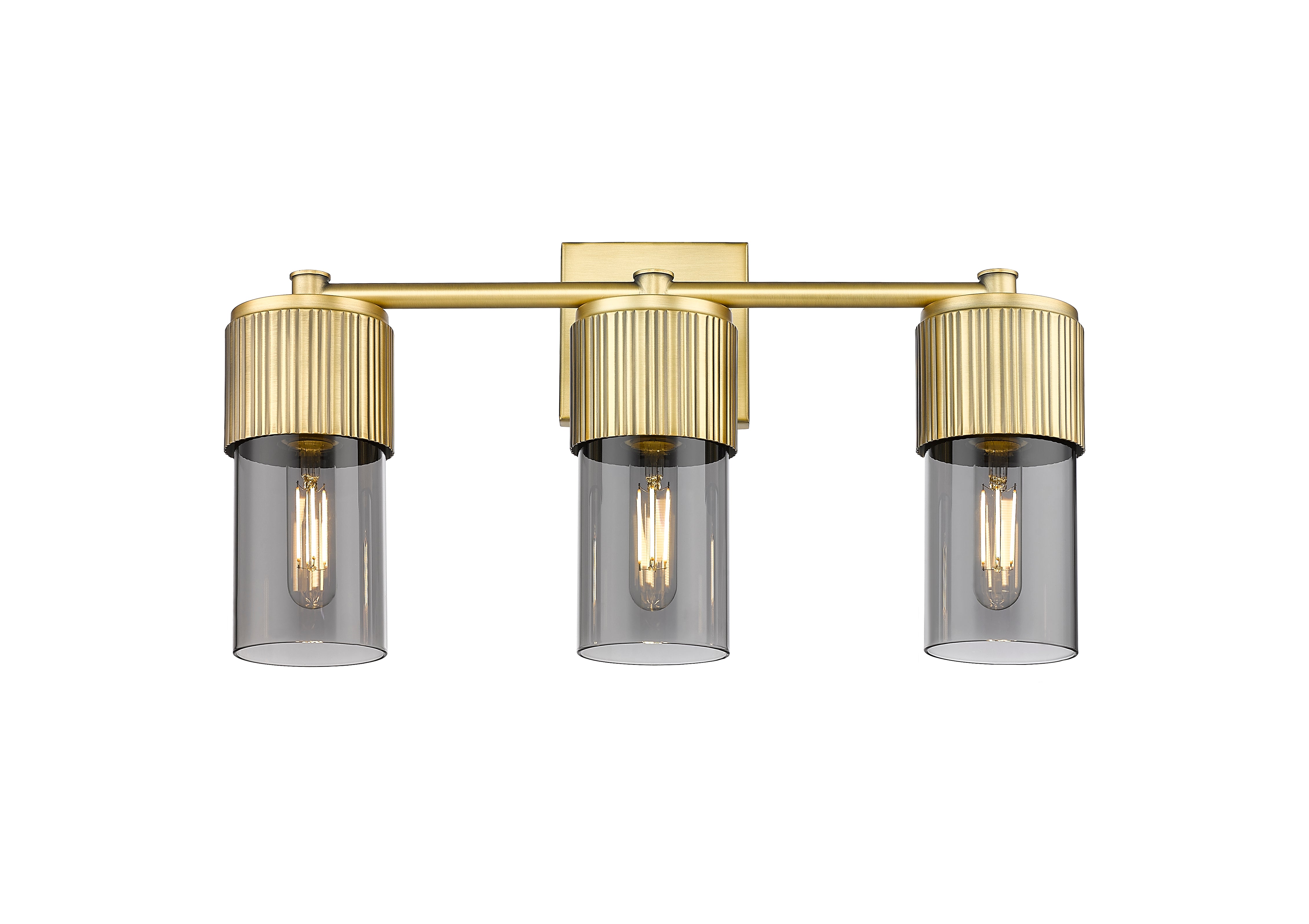 Downtown Urban Bath Vanity Light Cast Brass