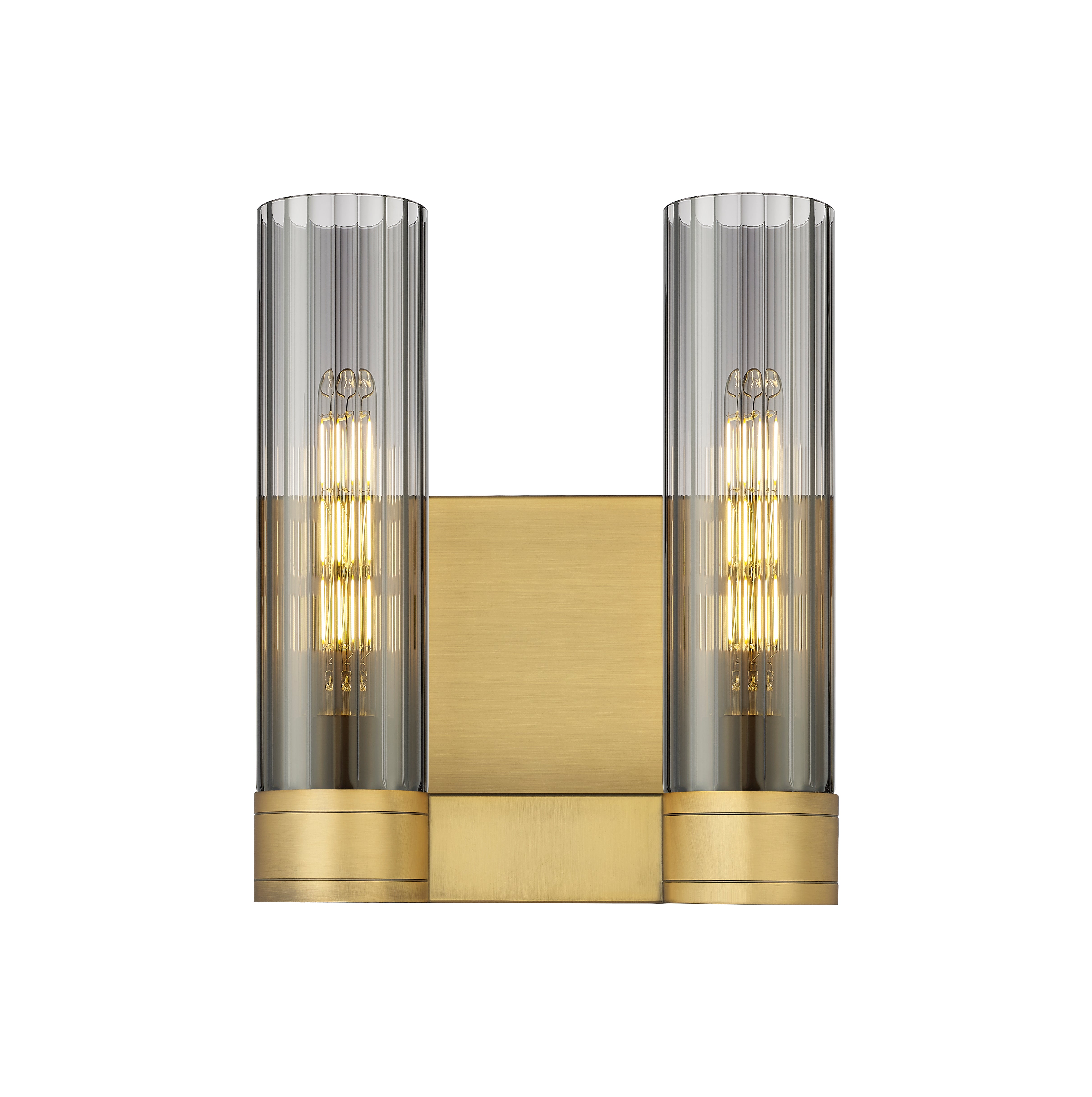 Downtown Urban Bath Vanity Light Cast Brass