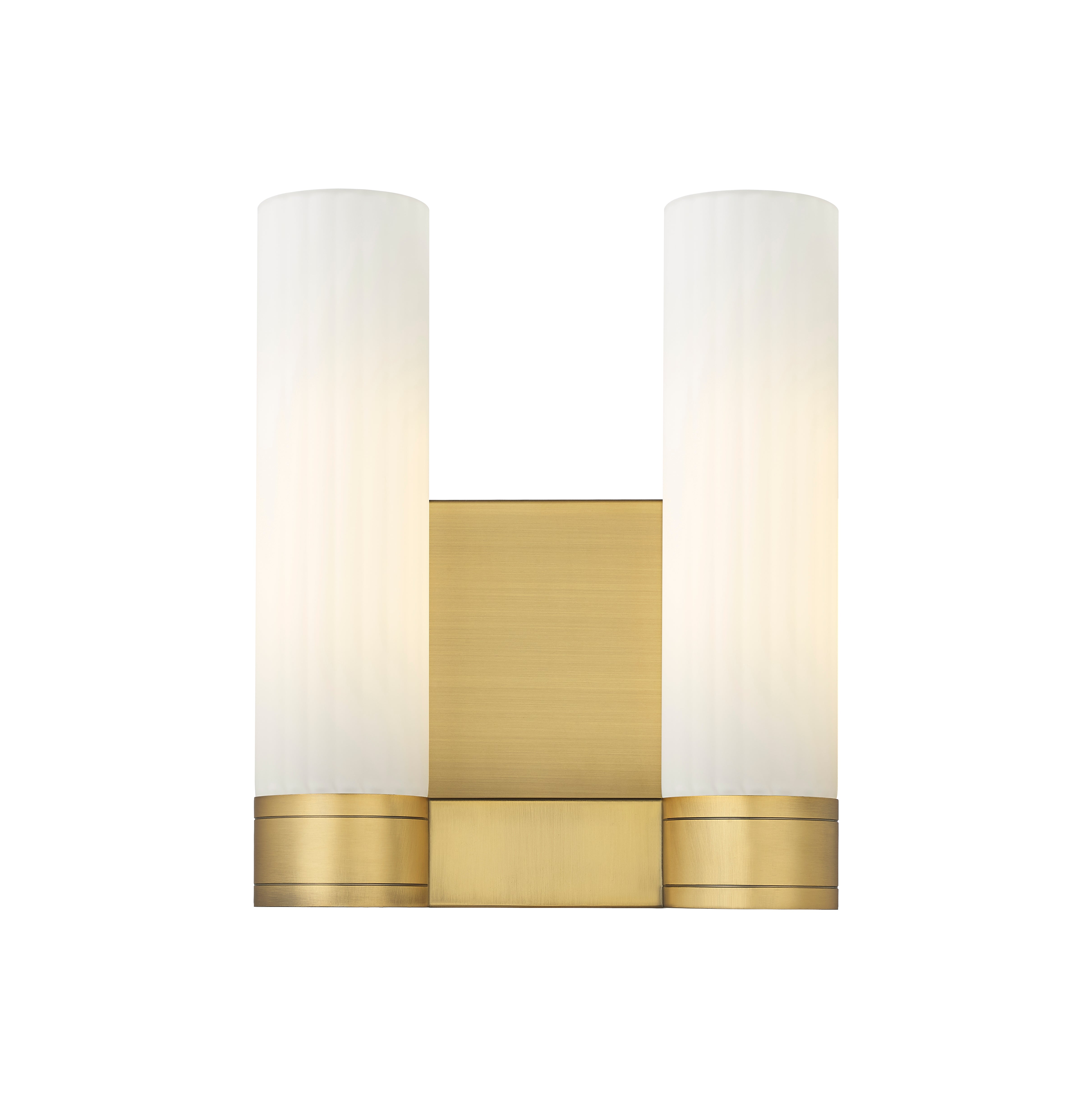 Downtown Urban Bath Vanity Light Cast Brass