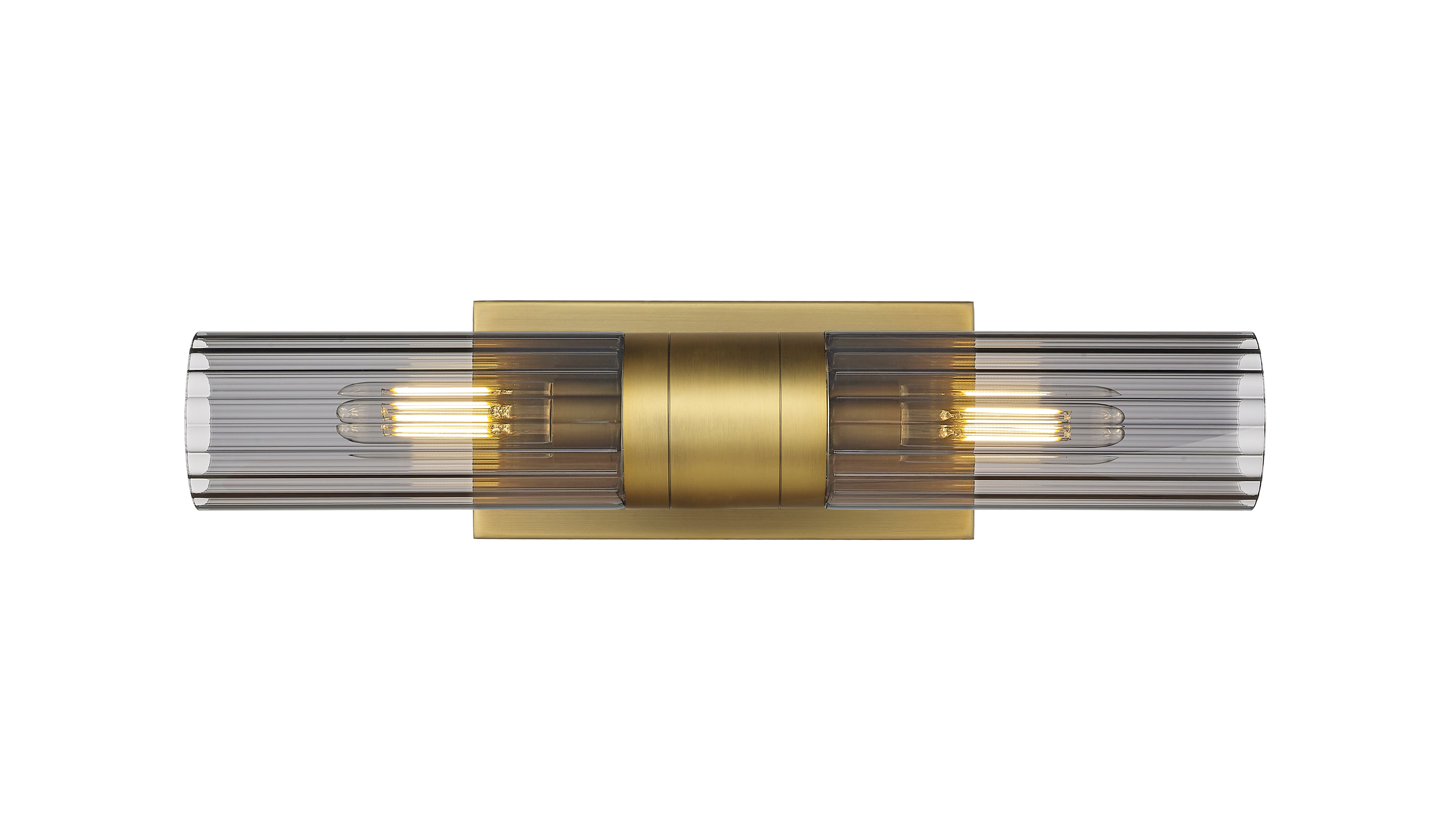 Downtown Urban Linear Light Cast Brass
