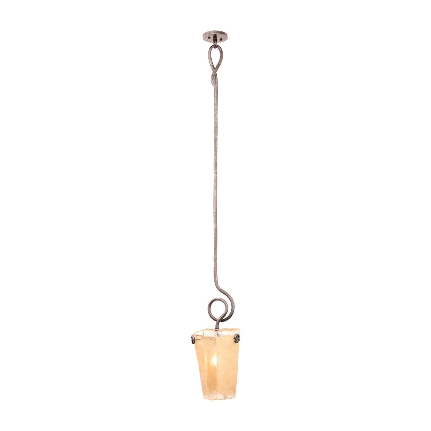 75.5'' Tribecca 1 Light Pearl Silver Pendant