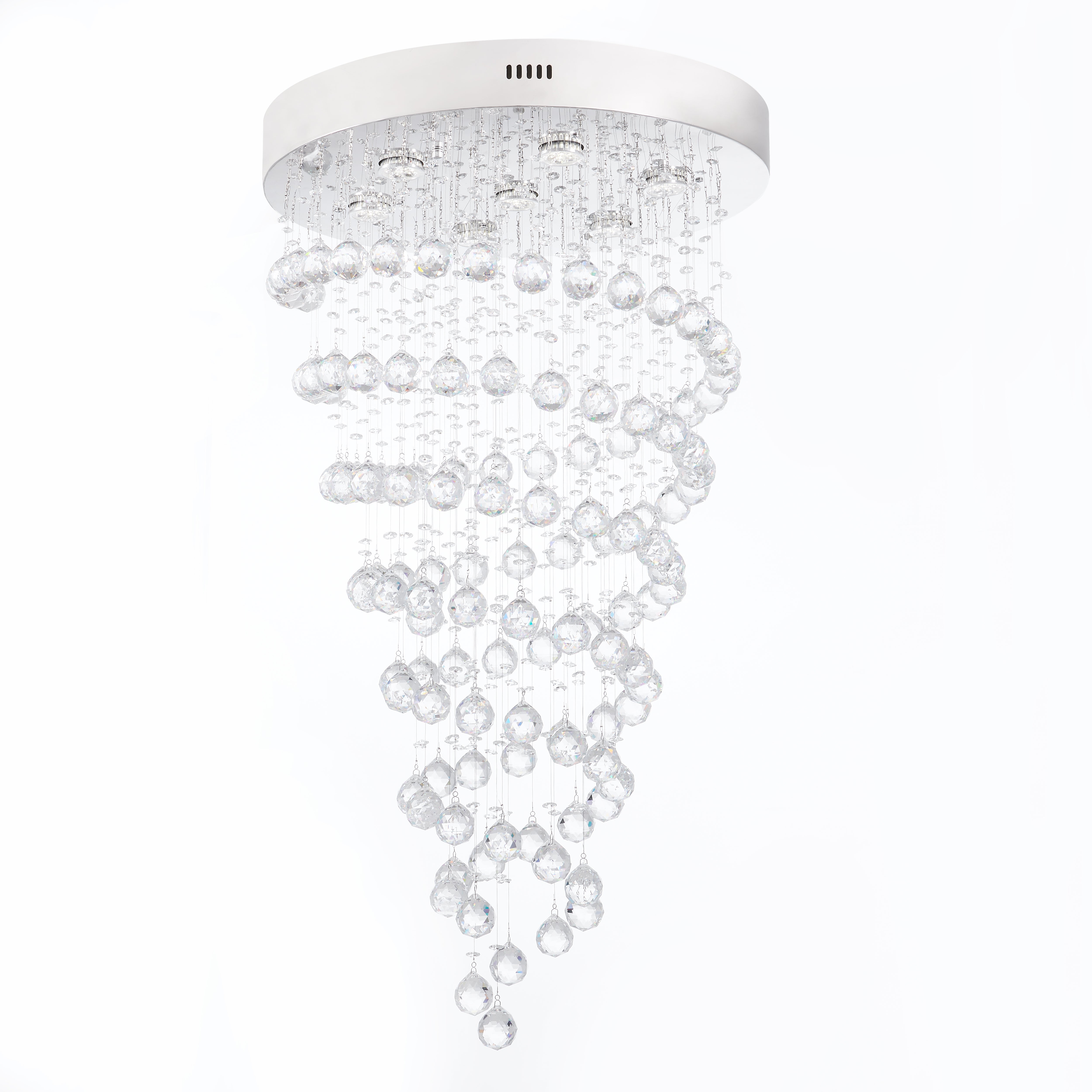 Crystal Chandelier Double Helix | 7 Light