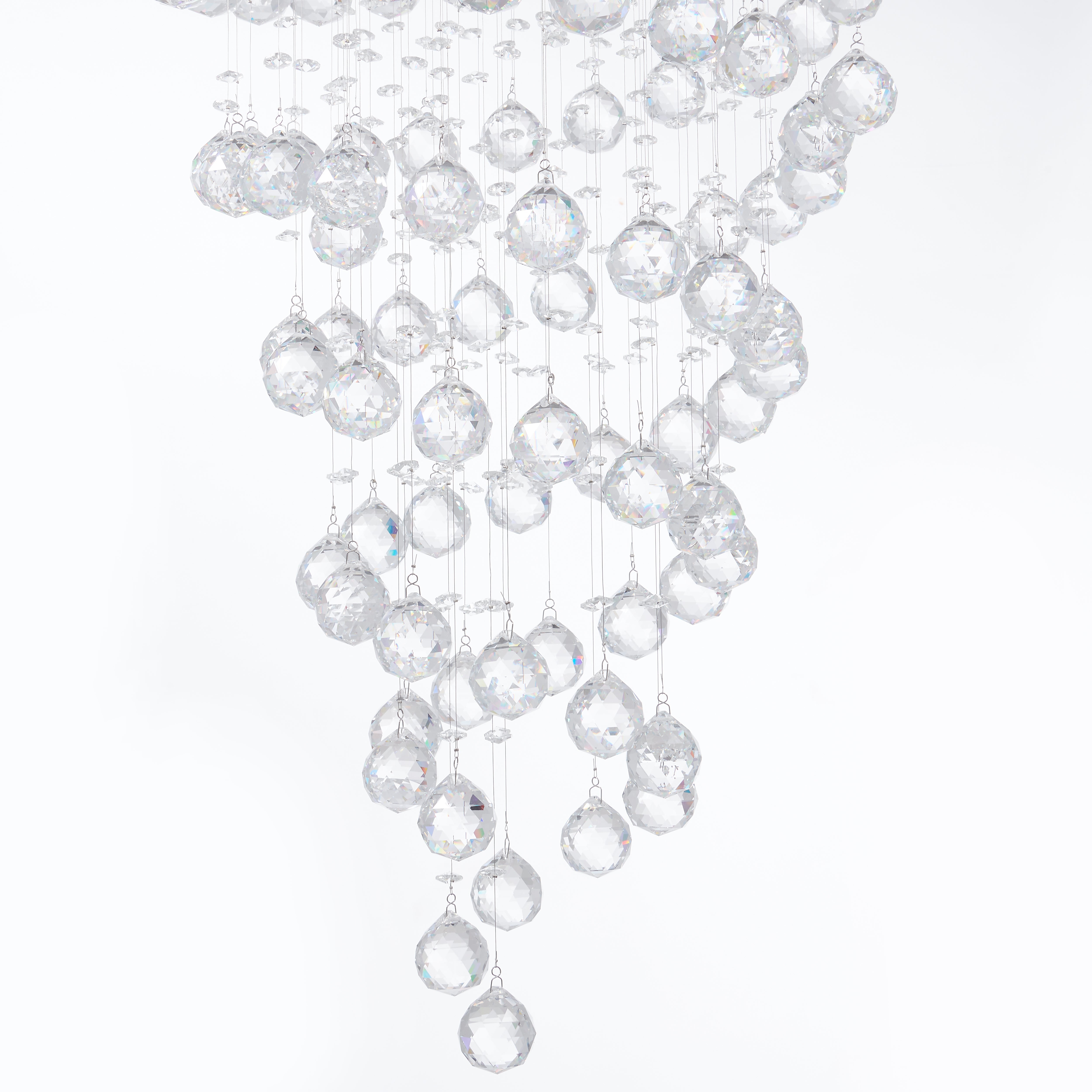 Crystal Chandelier Double Helix | 7 Light
