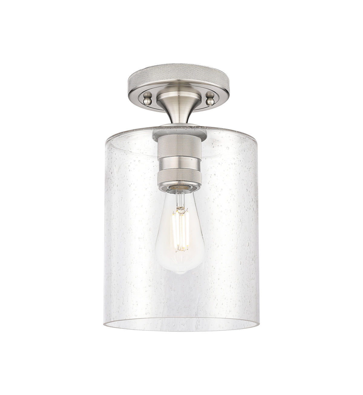 Paladin 7-Inch 1-Light Semi-Flush Mount