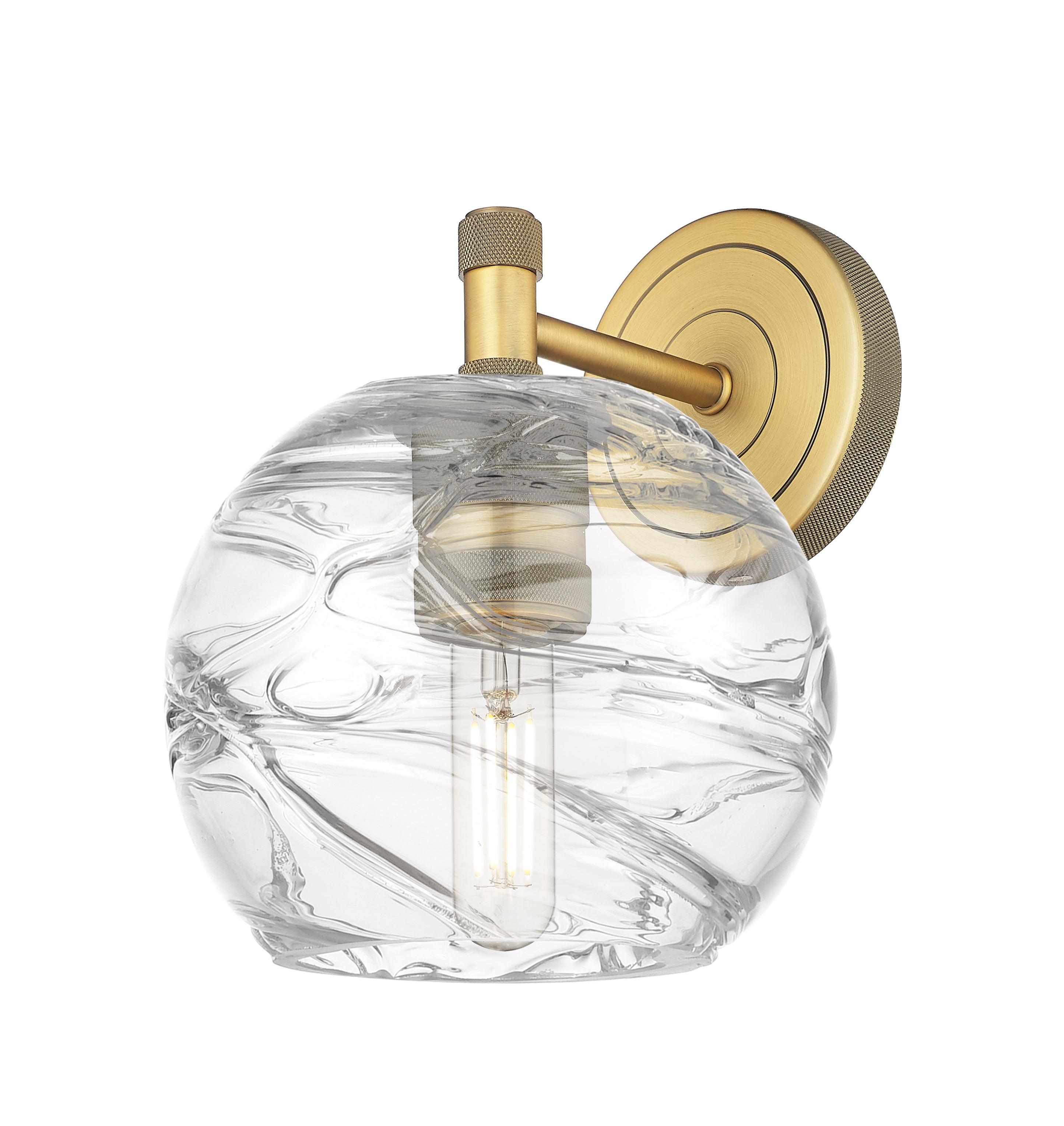 Downtown Urban Sconce Cast Brass Modern