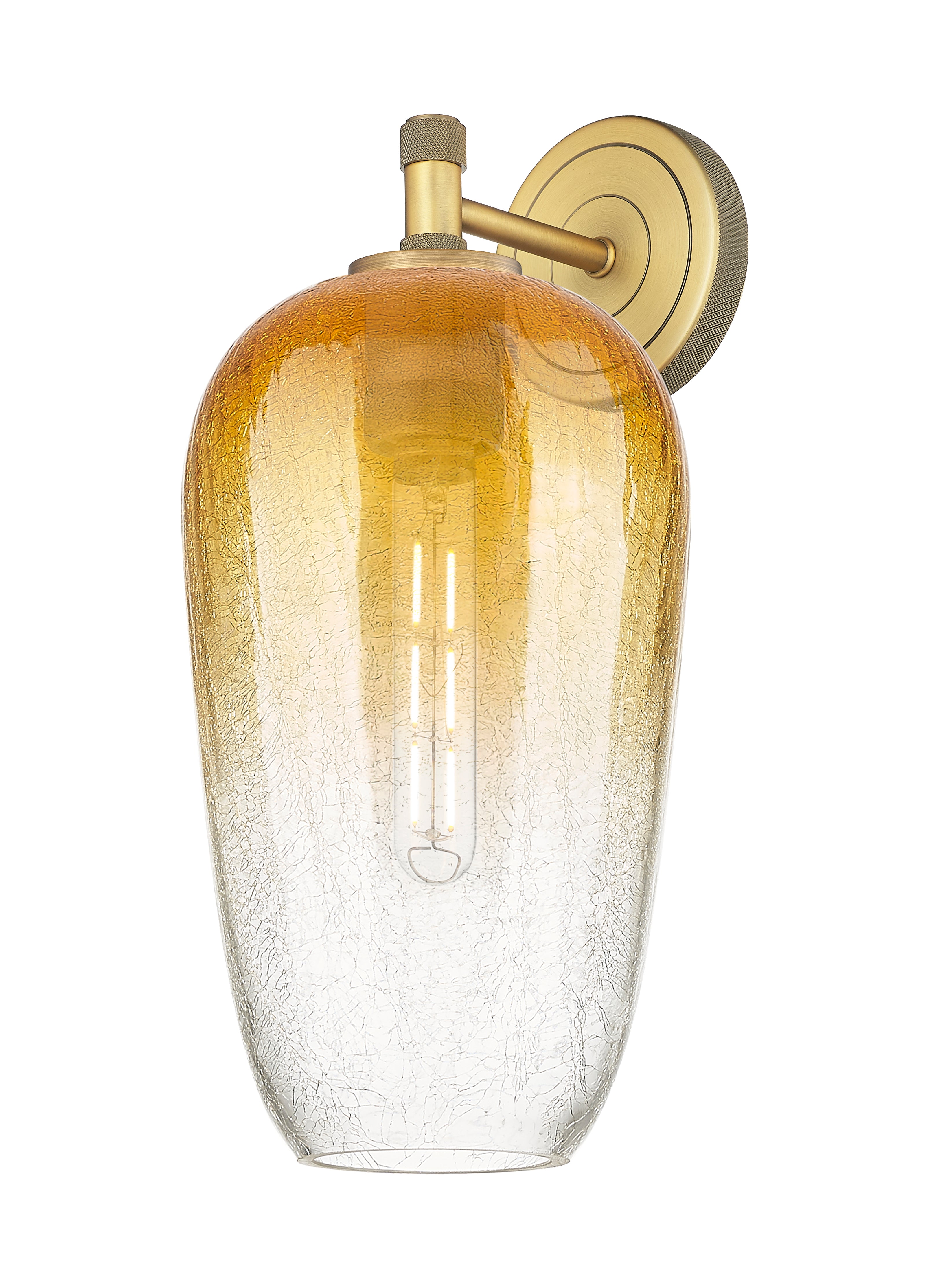 Downtown Urban Sconce Cast Brass Finish