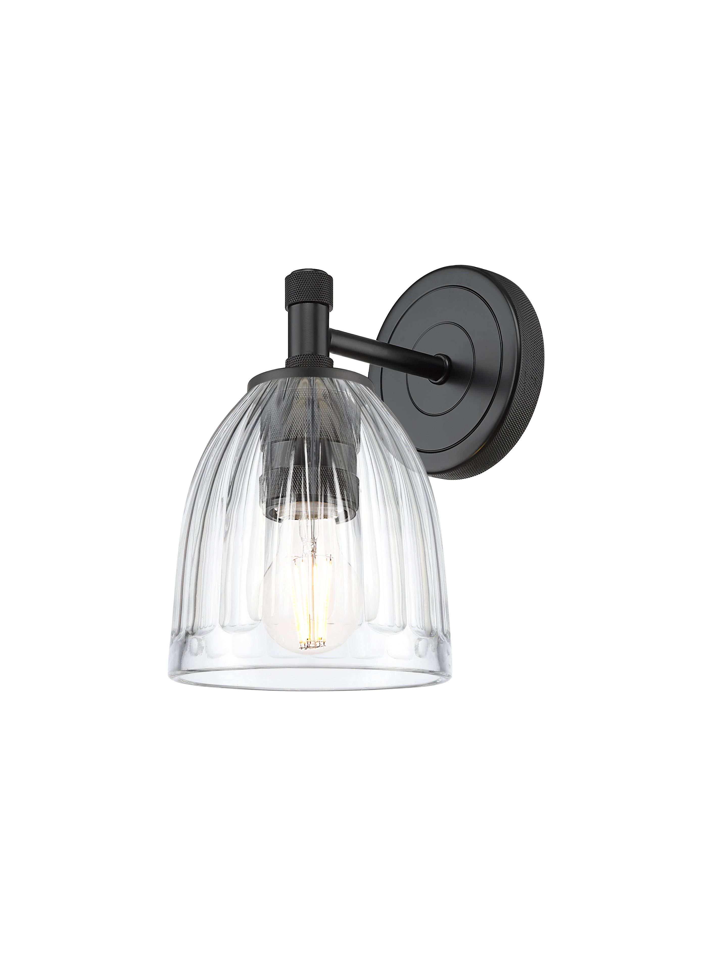 Downtown Urban Sconce Cast Brass Fixture