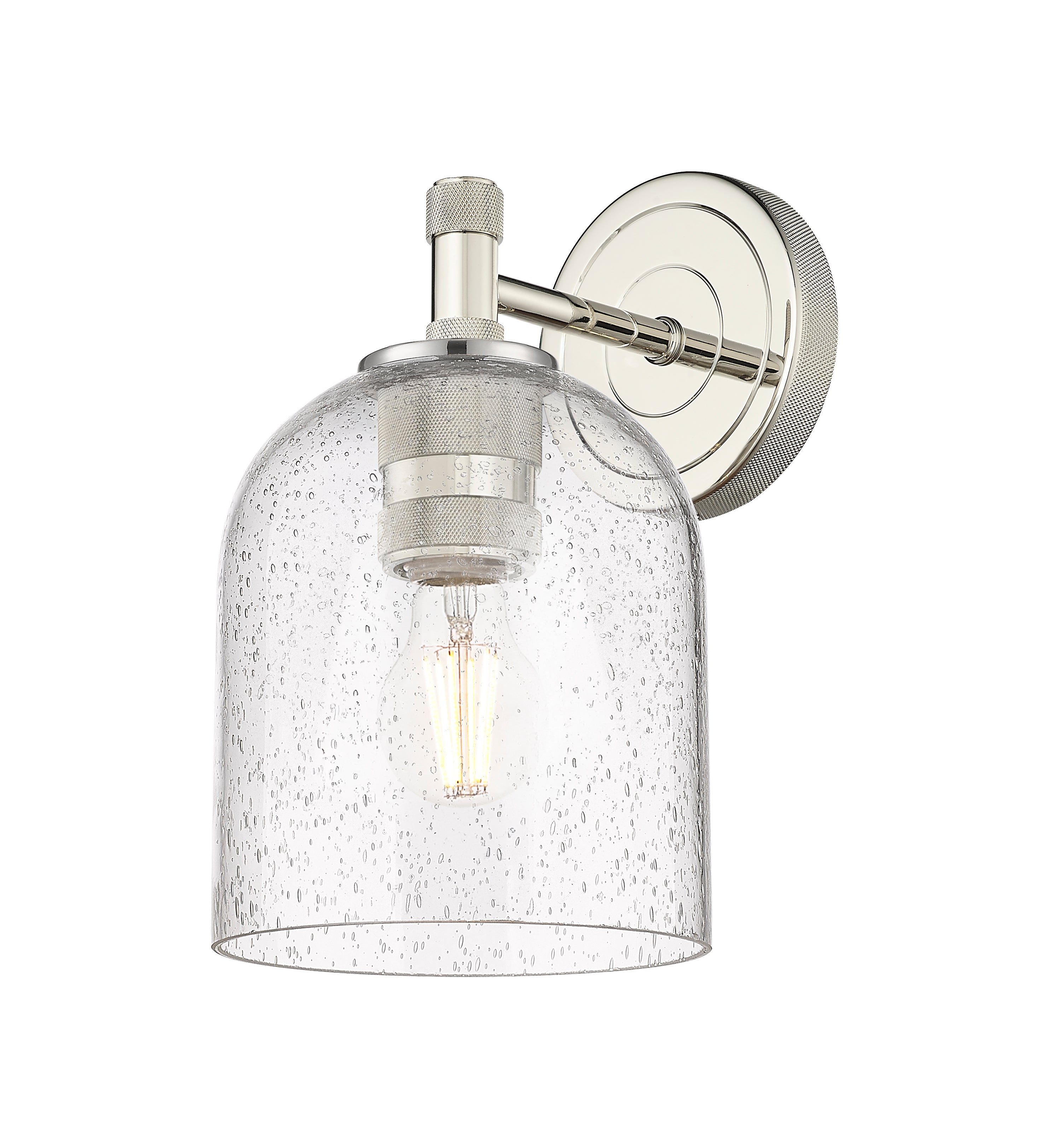 Downtown Urban Sconce Cast Brass Glass