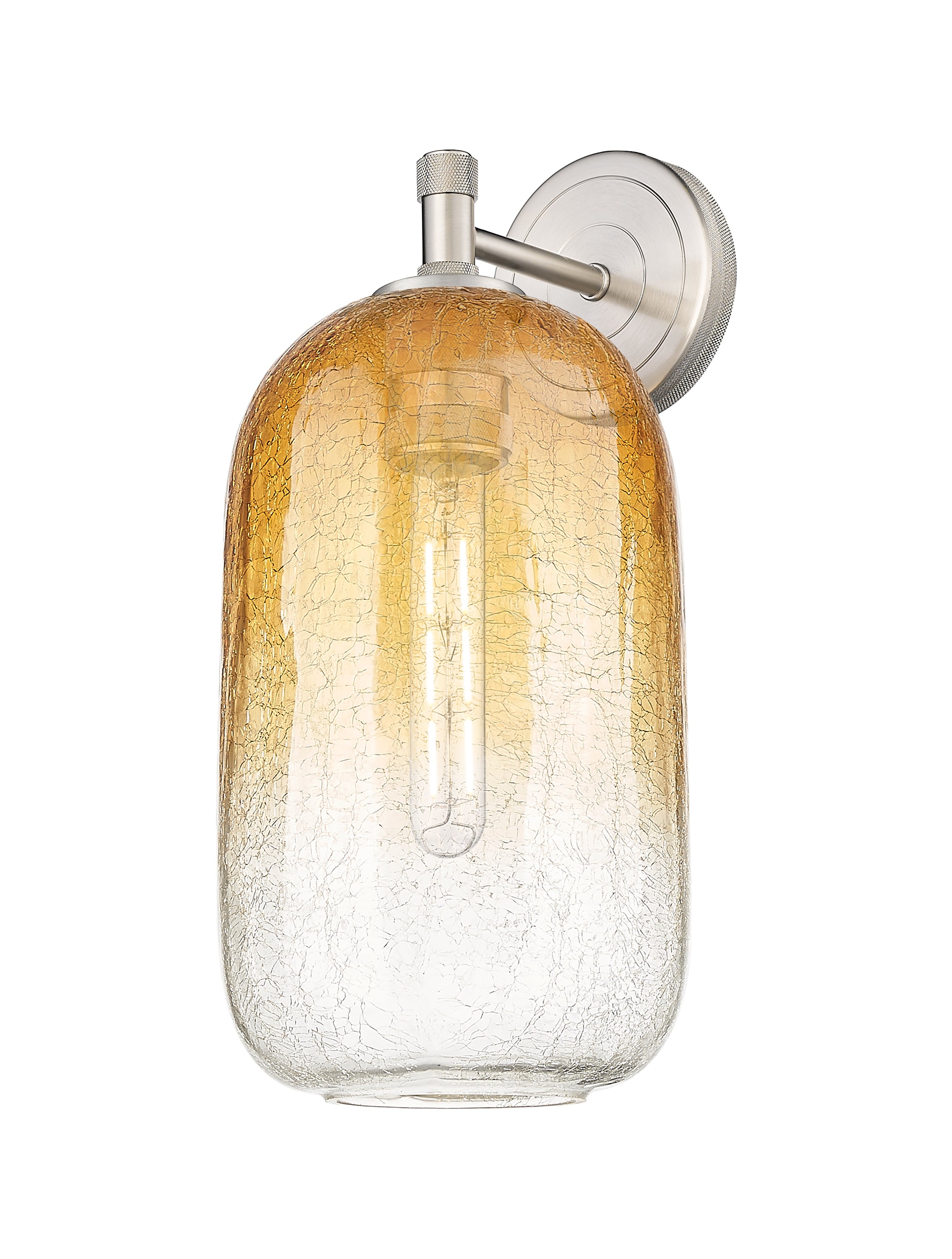 Downtown Urban Sconce Cast Brass Glass