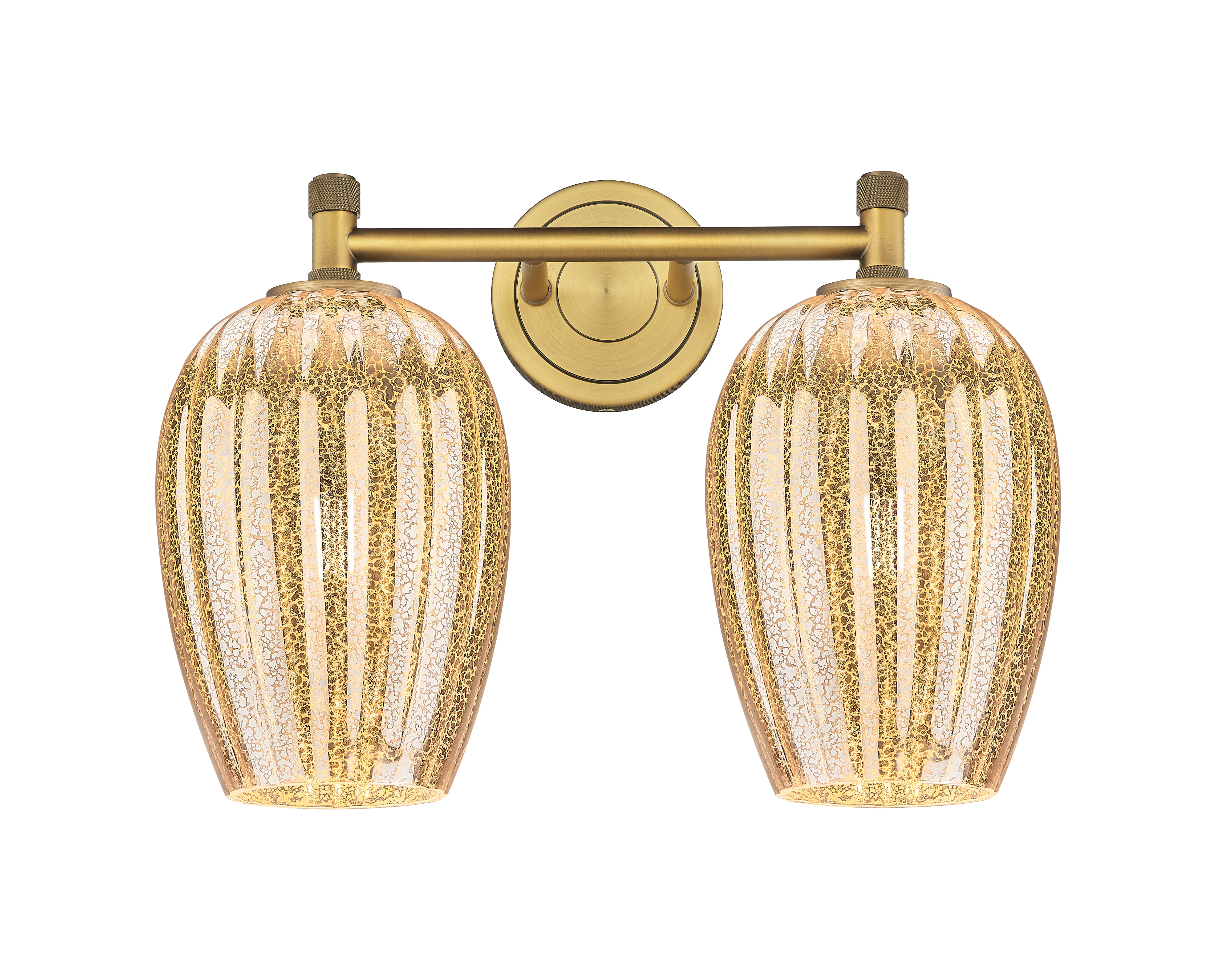 Downtown Urban Bath Vanity Light Brass 9 Inch