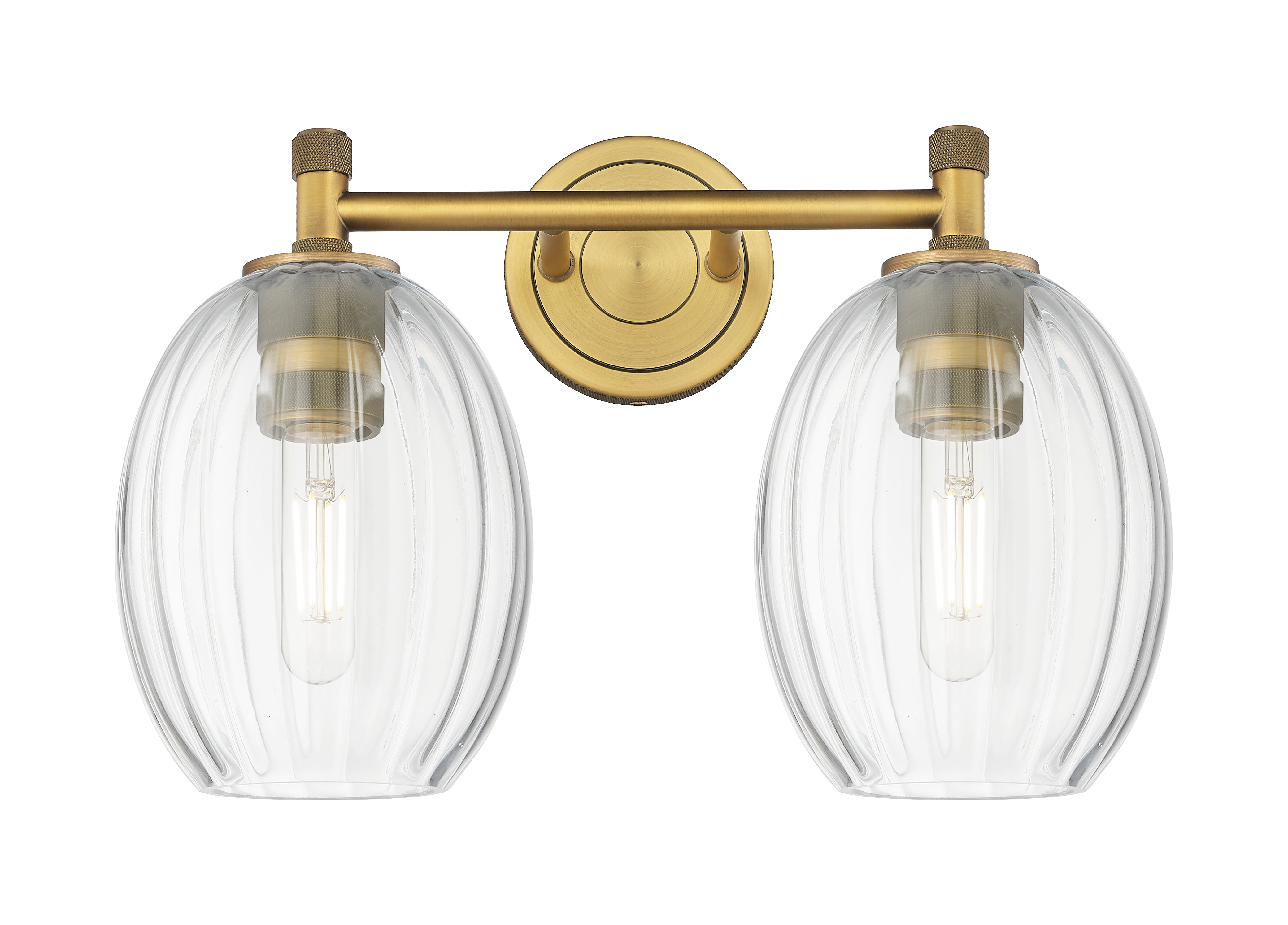 Downtown Urban Bath Vanity Light Cast Brass