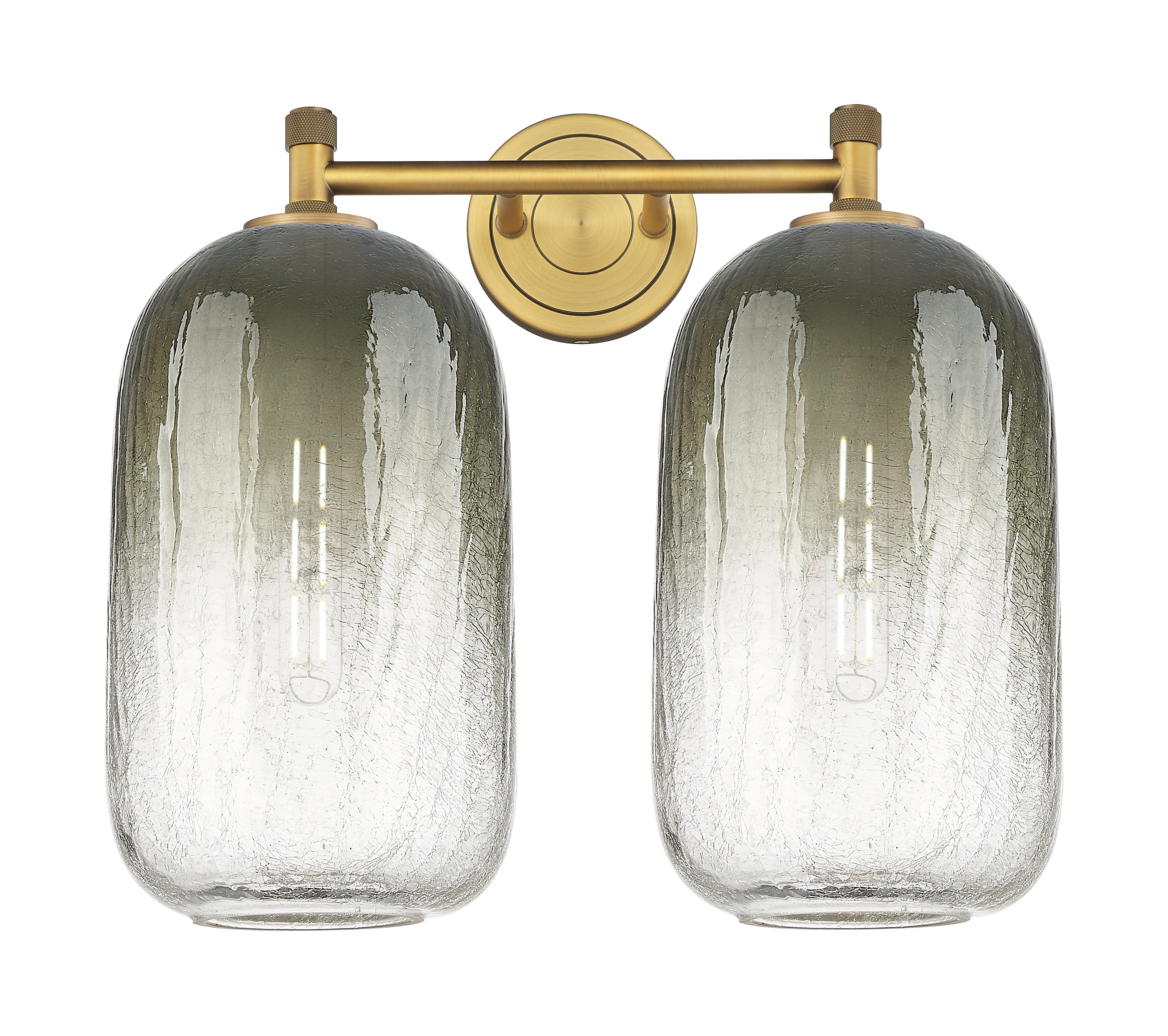 Downtown Urban Bath Vanity Light Steel Brass