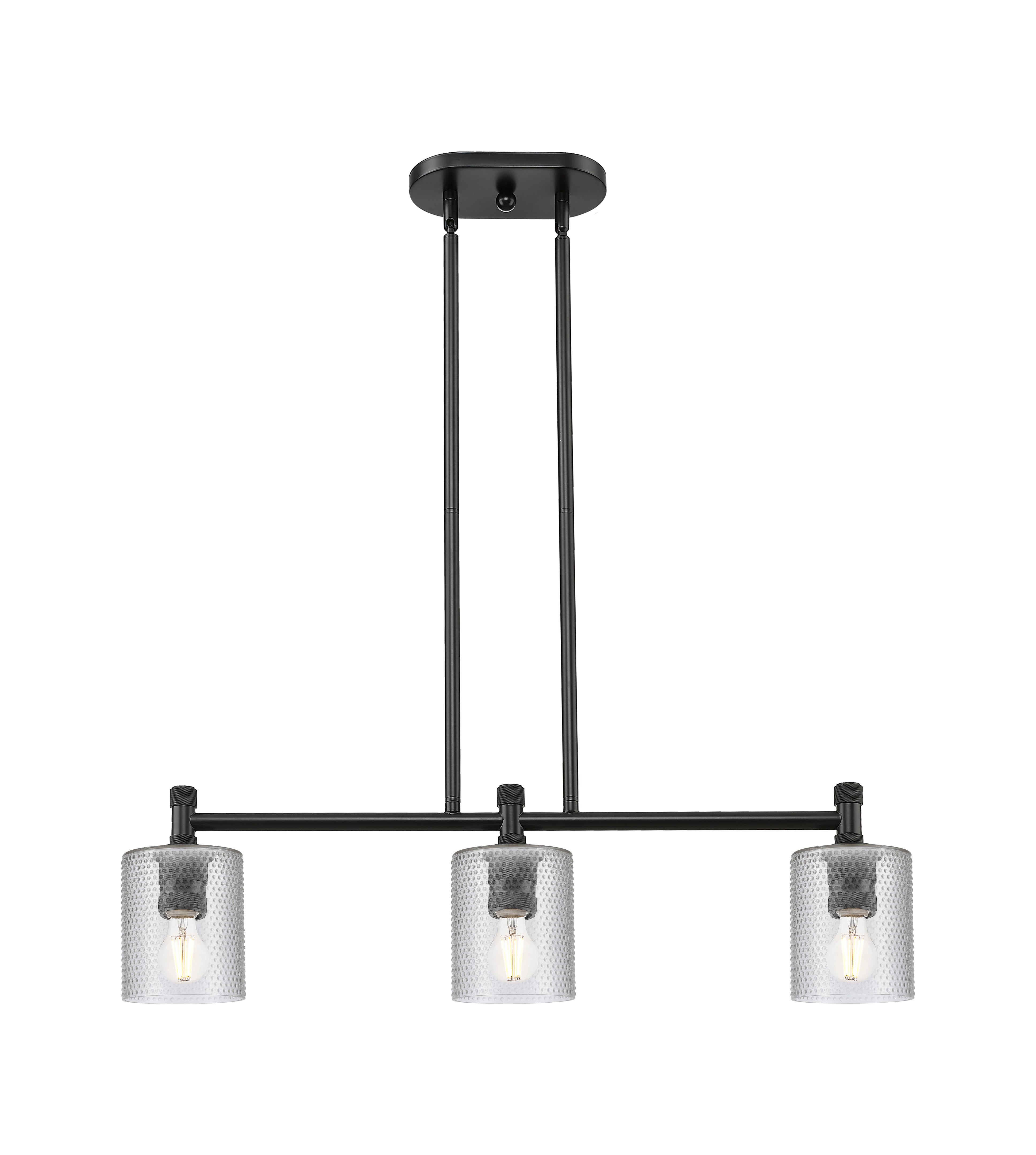 Downtown Urban Island Light Cast Brass