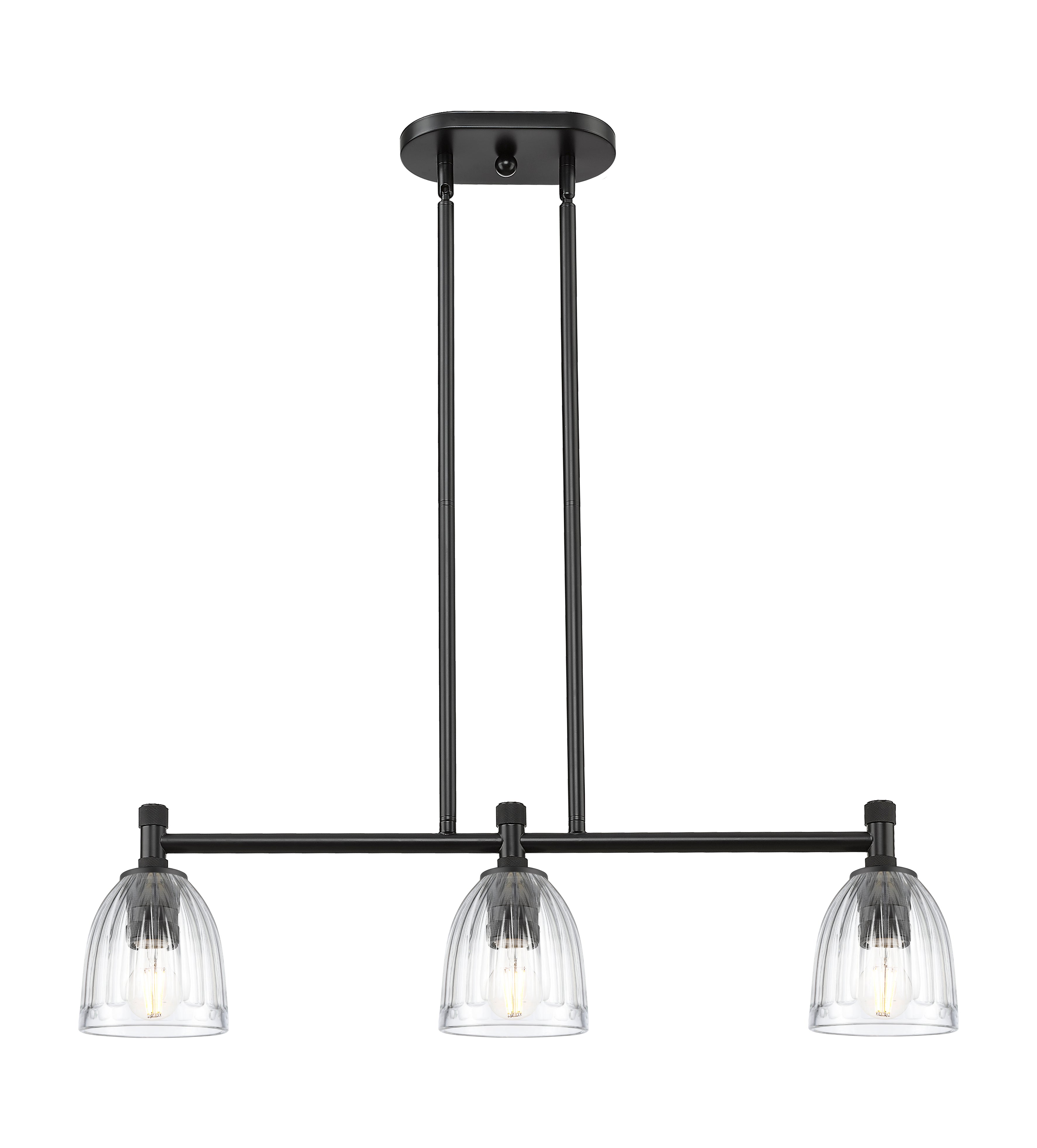 Downtown Urban Island Light Brass Steel