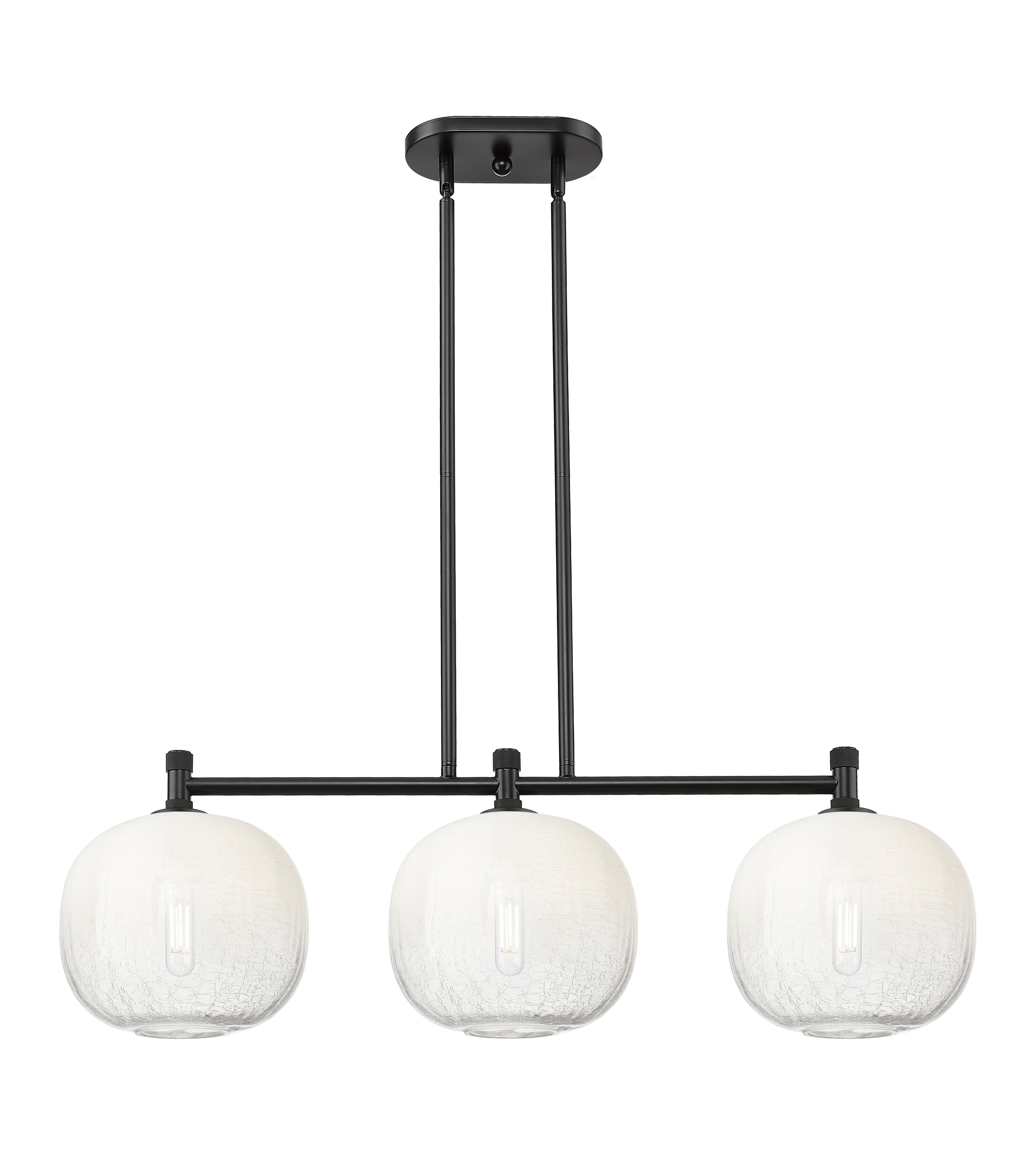 Downtown Urban Island Light Cast Brass