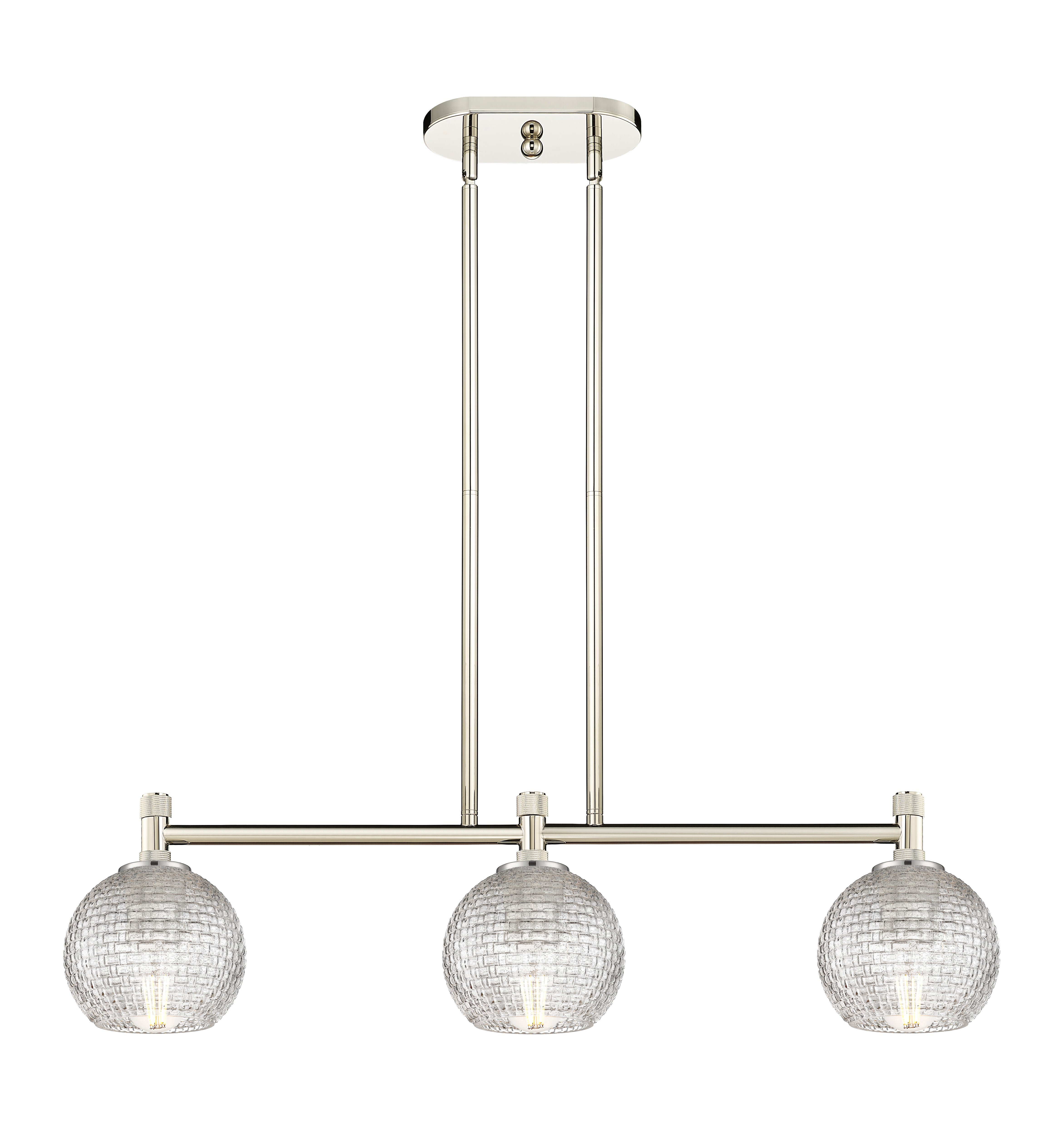 Downtown Urban Island Light Cast Brass