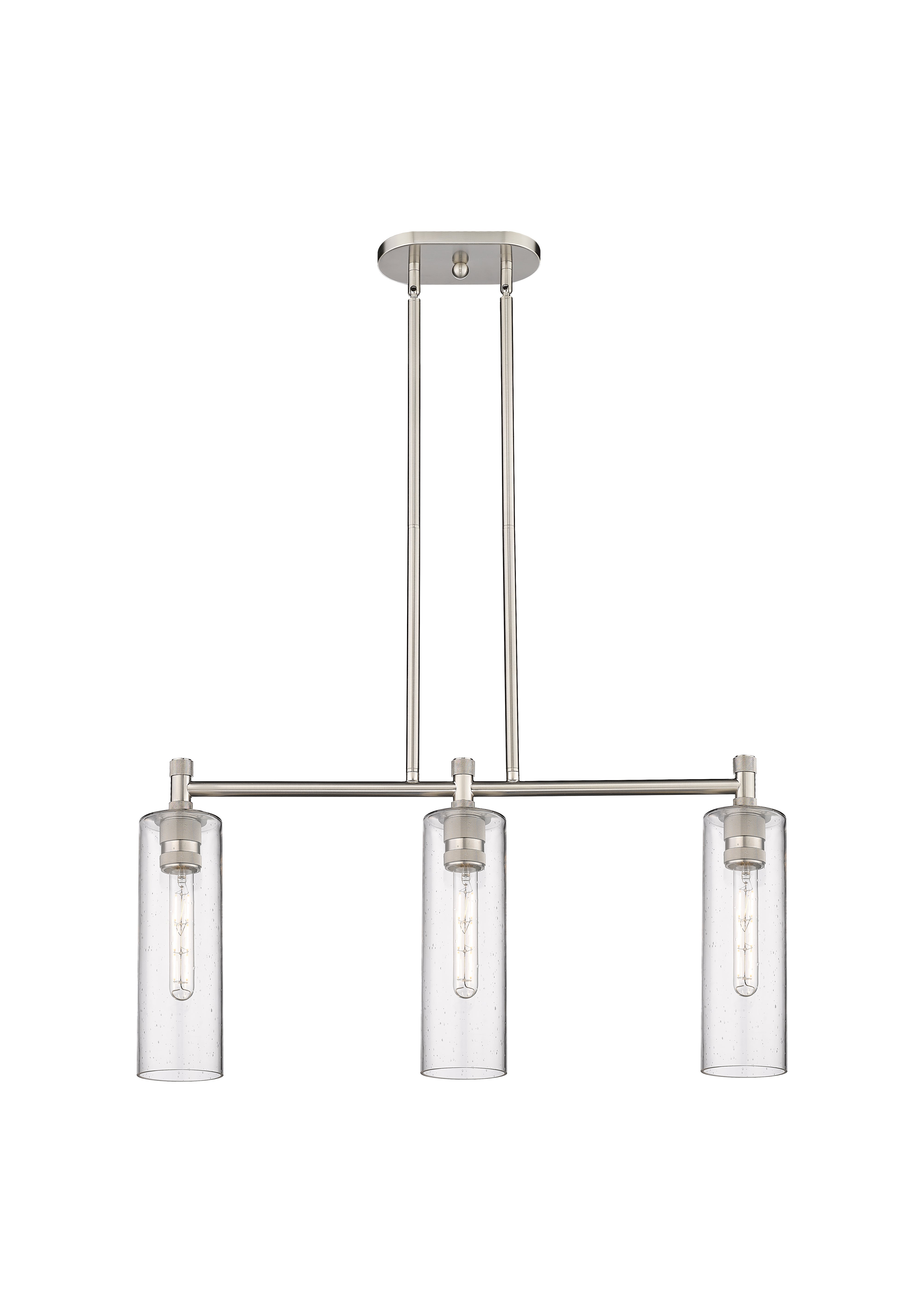 Downtown Urban Island Light Cast Brass