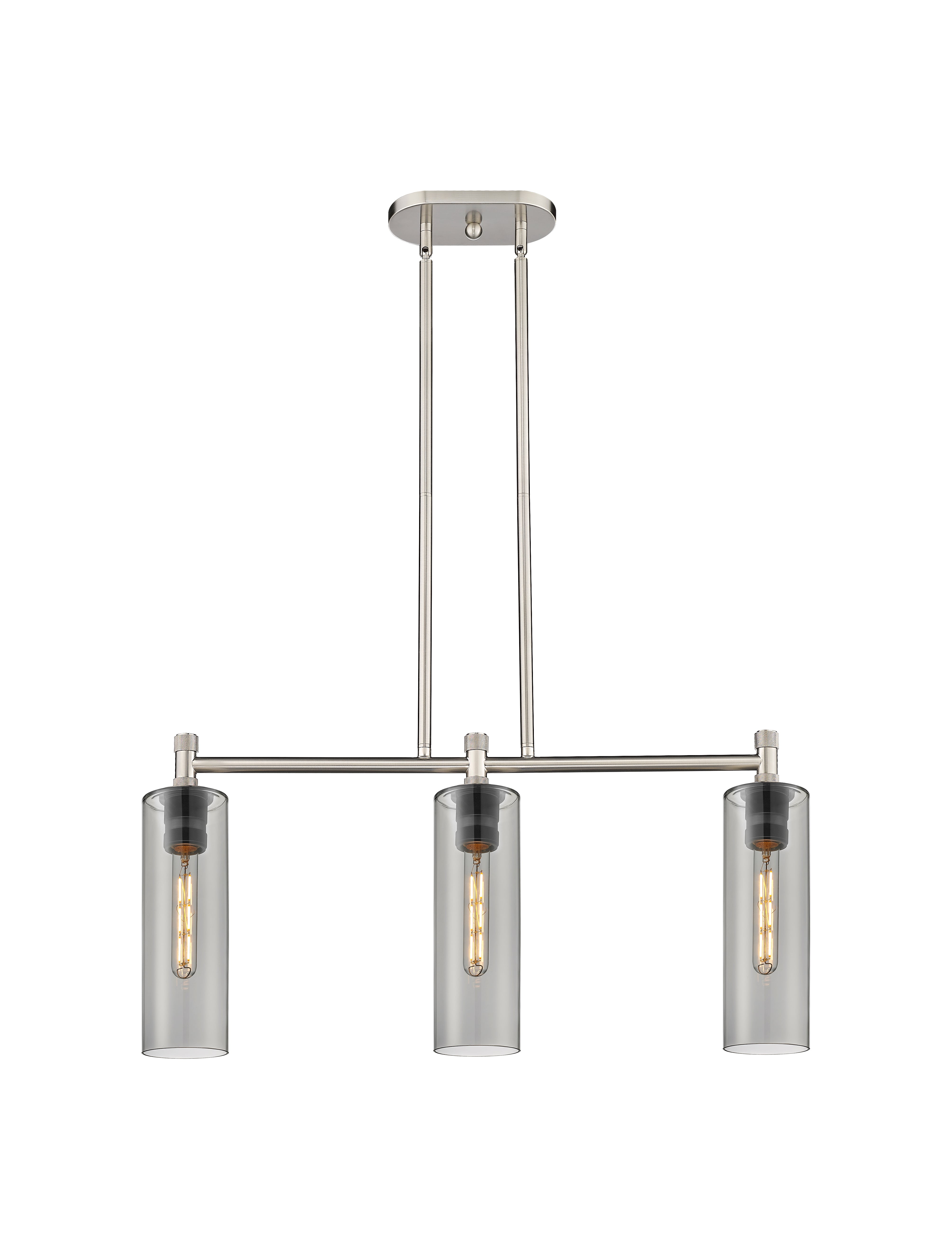 Downtown Urban Island Light Cast Brass