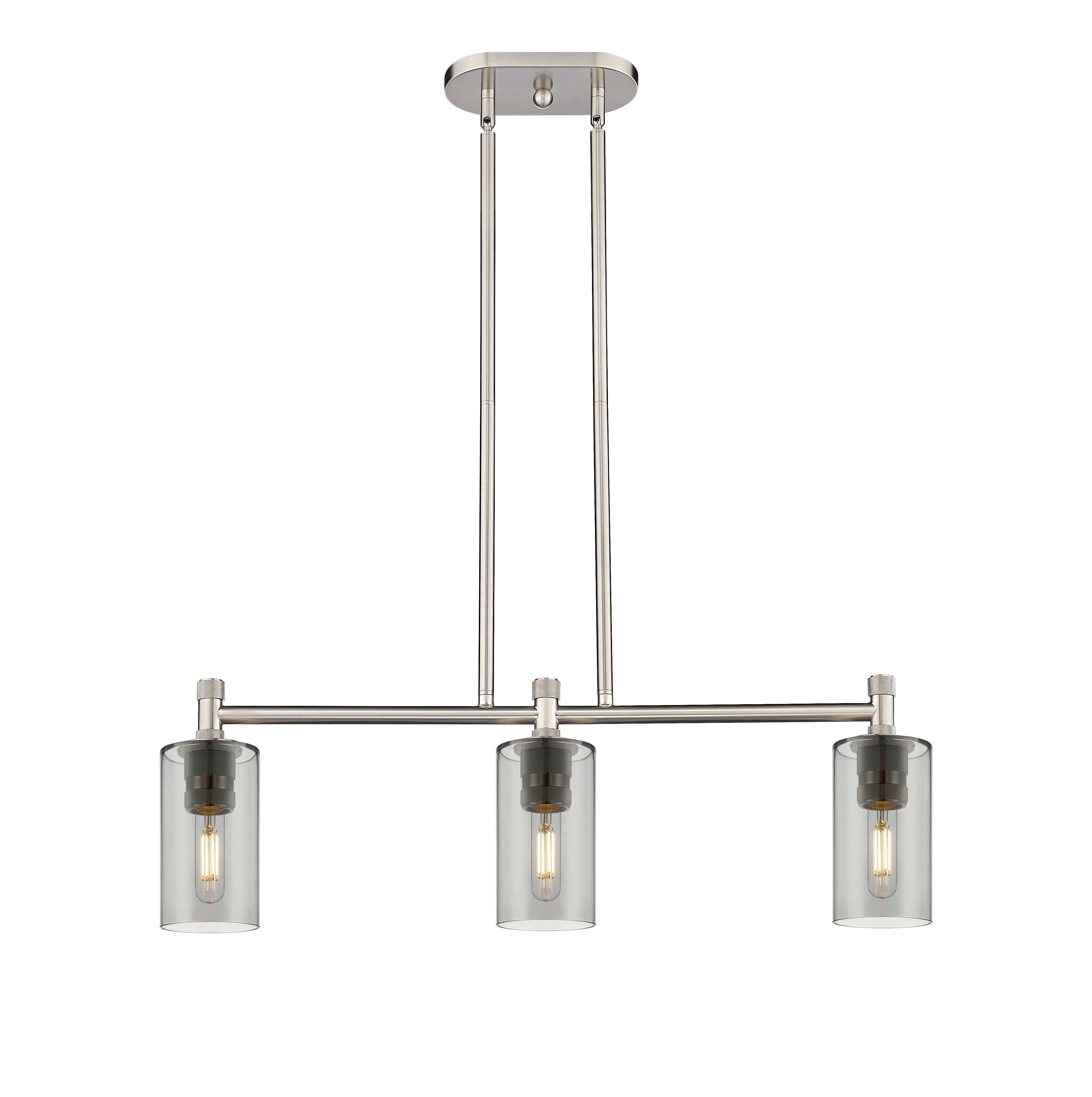 Downtown Urban Island Light Cast Brass