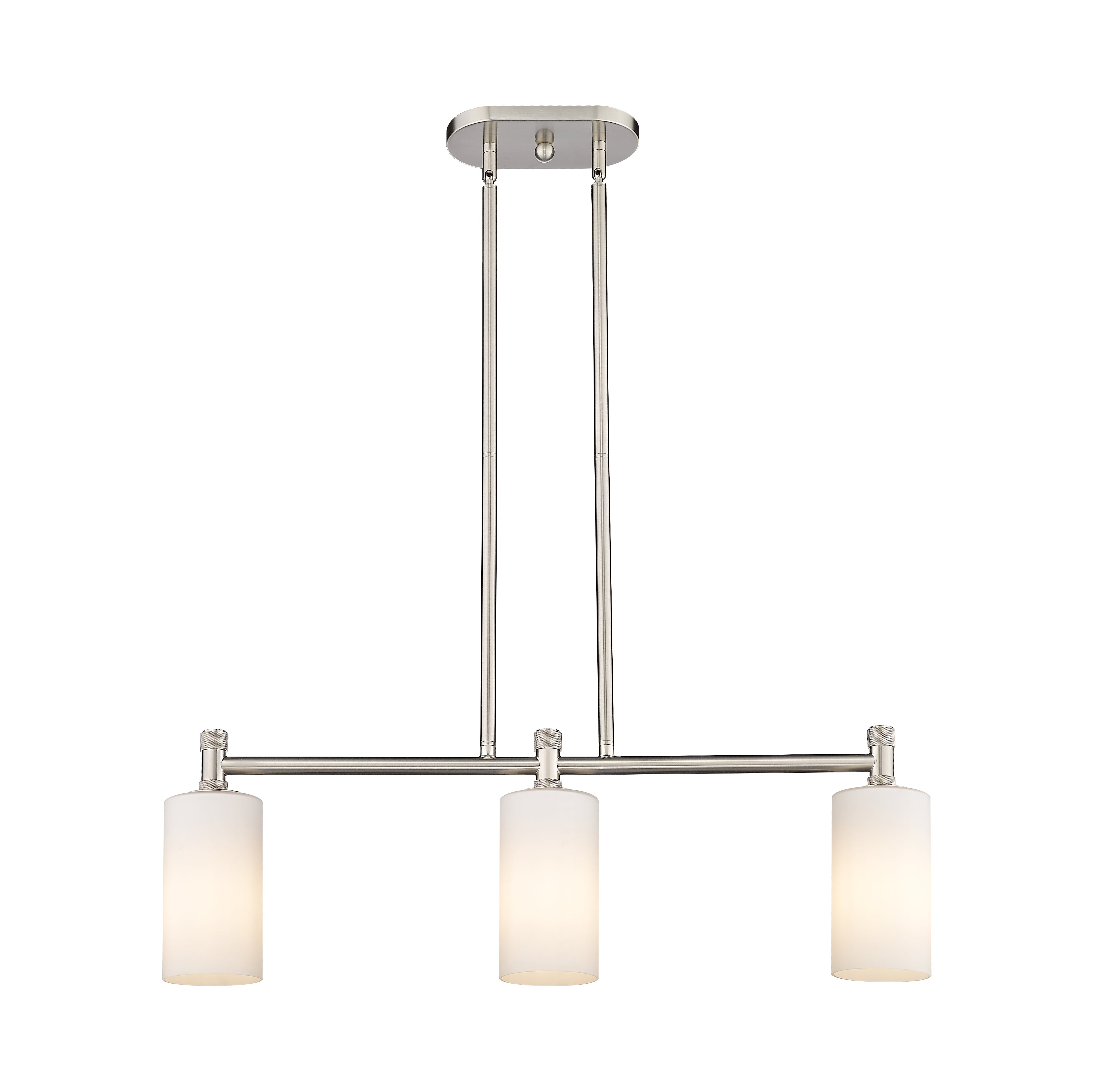 Downtown Urban Island Light Cast Brass