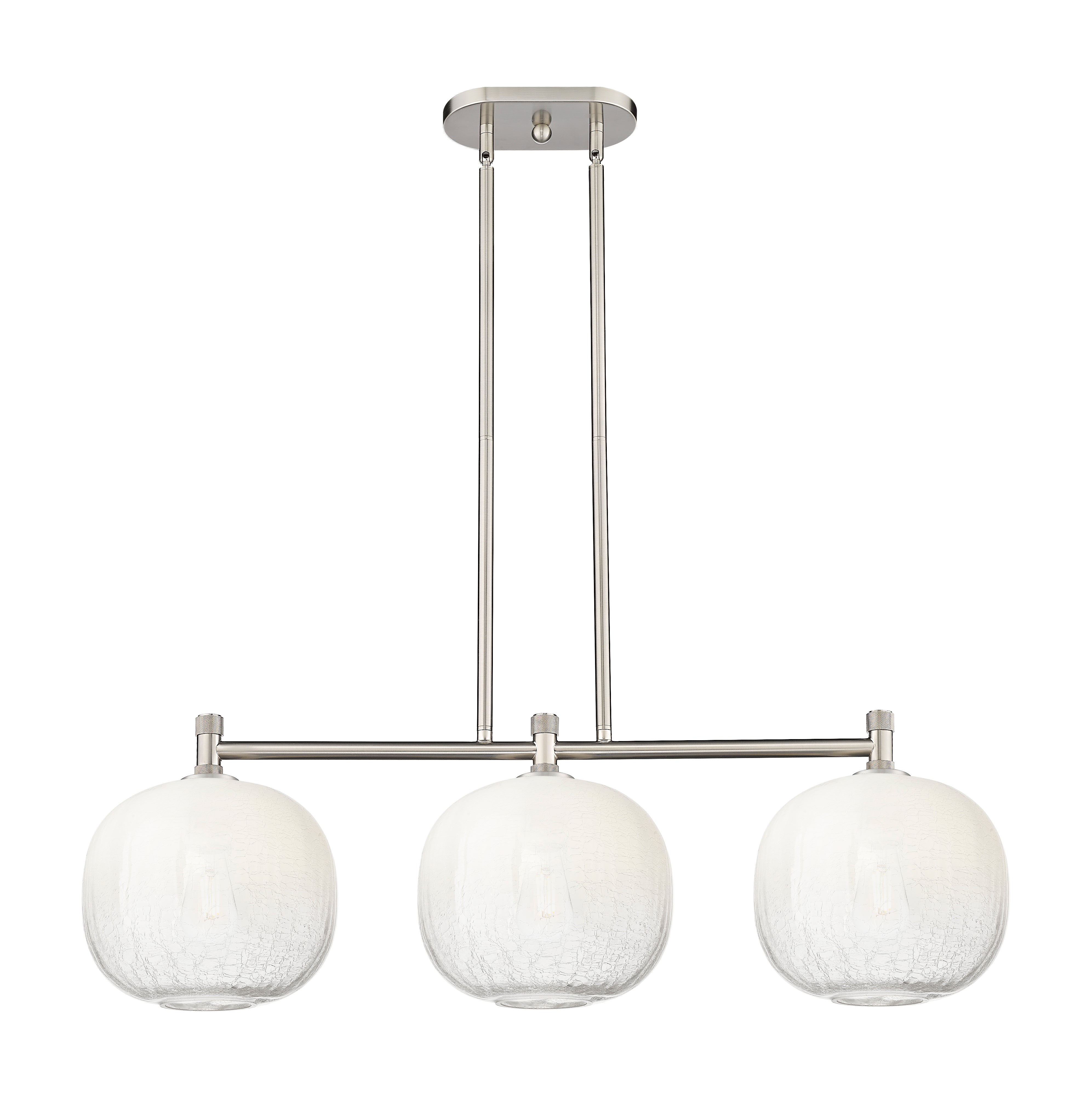 Downtown Urban Island Light Cast Brass