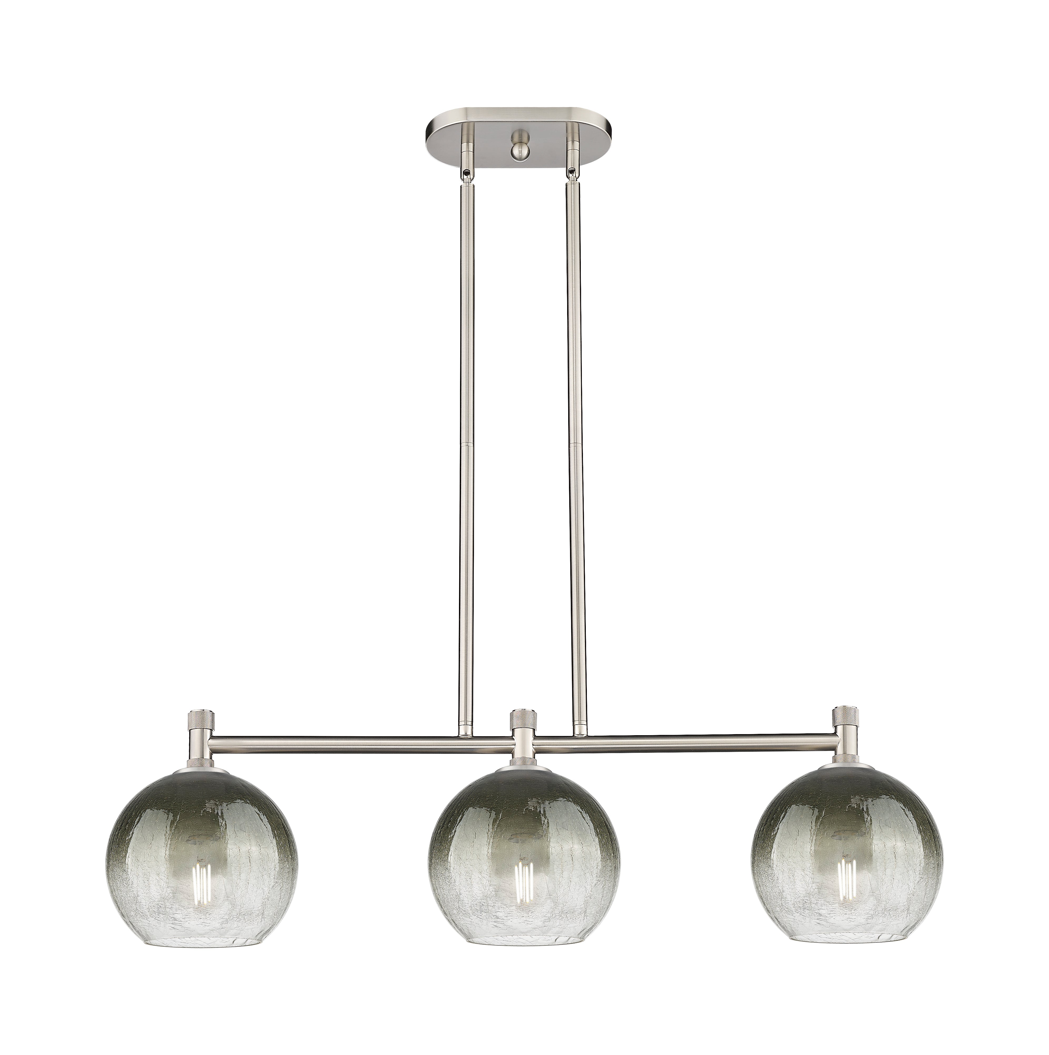 Downtown Urban Island Light Cast Brass