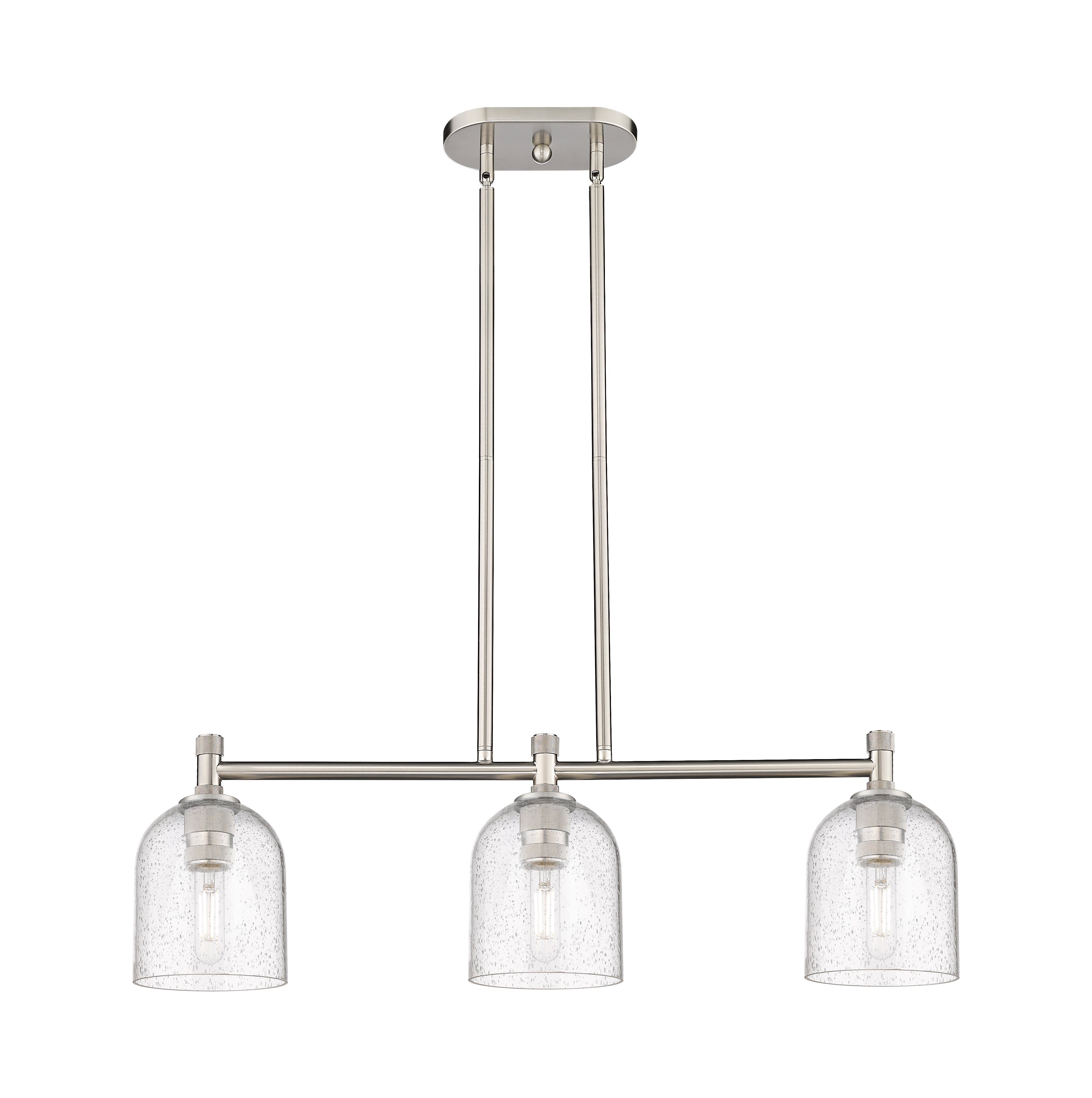 Downtown Urban Island Light Cast Brass