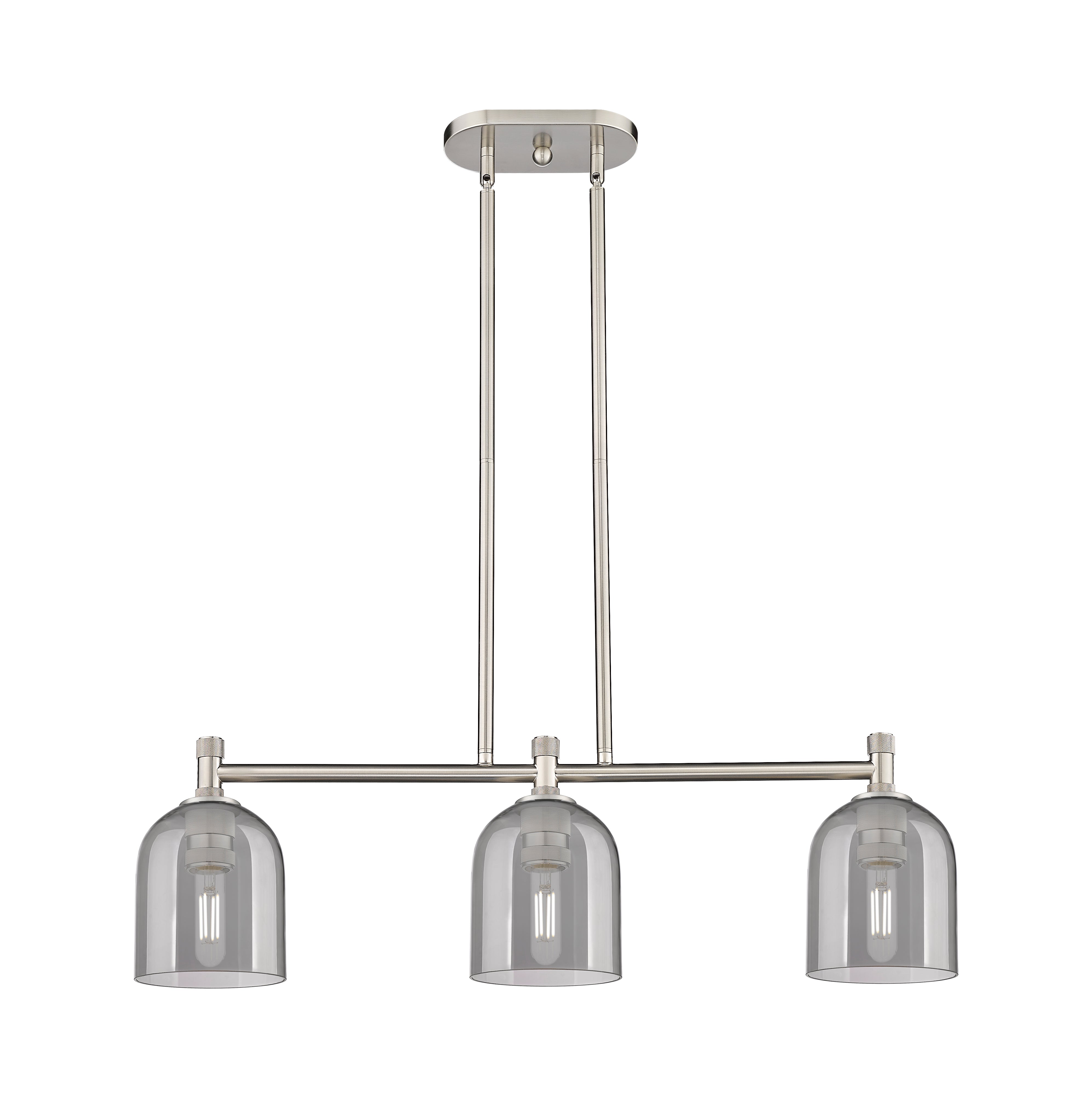 Downtown Urban Island Light Cast Brass