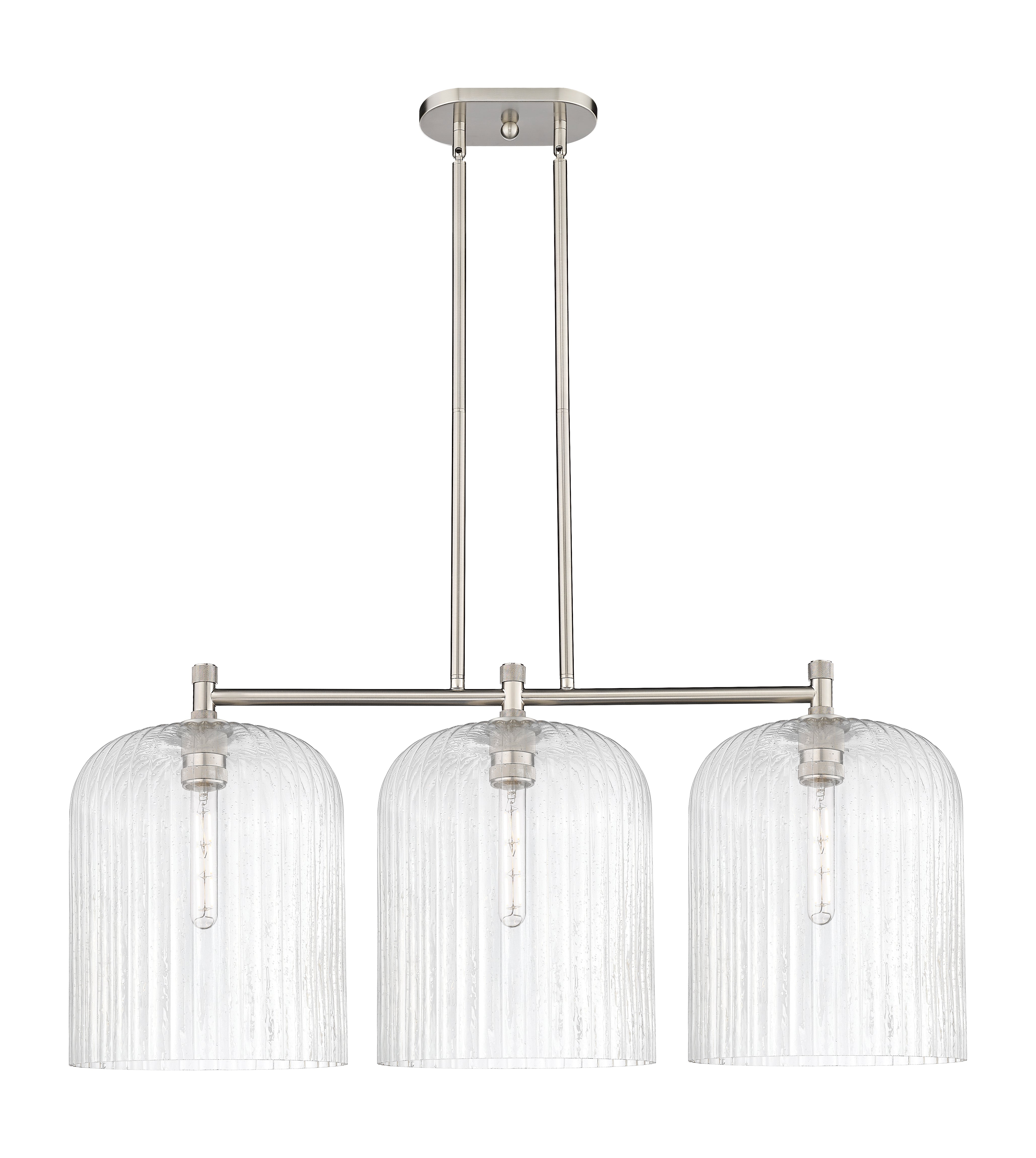 Downtown Urban Island Light Cast Brass