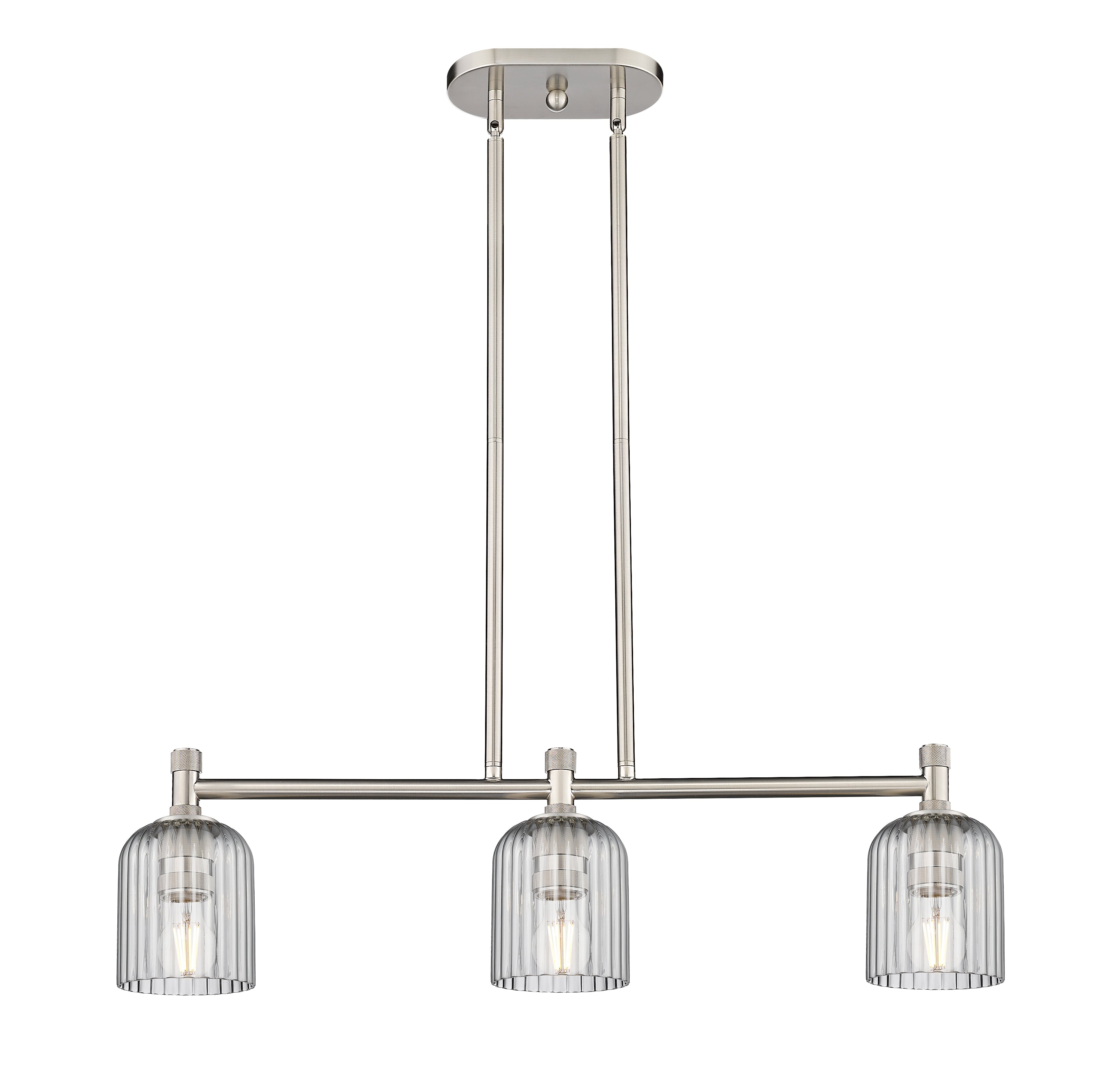 Downtown Urban Island Light Cast Brass