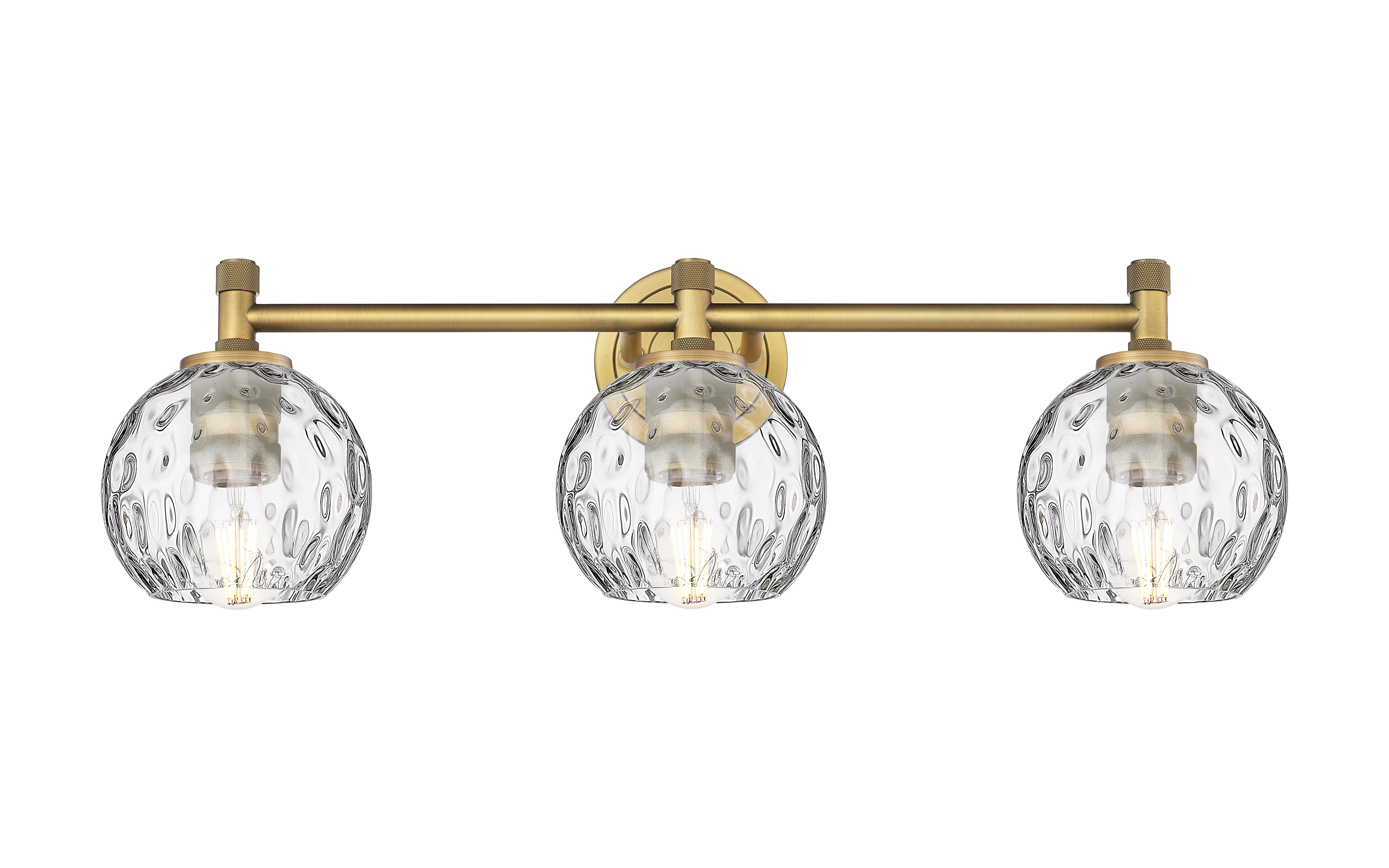 Downtown Urban Bath Vanity Light Dimmable Brass